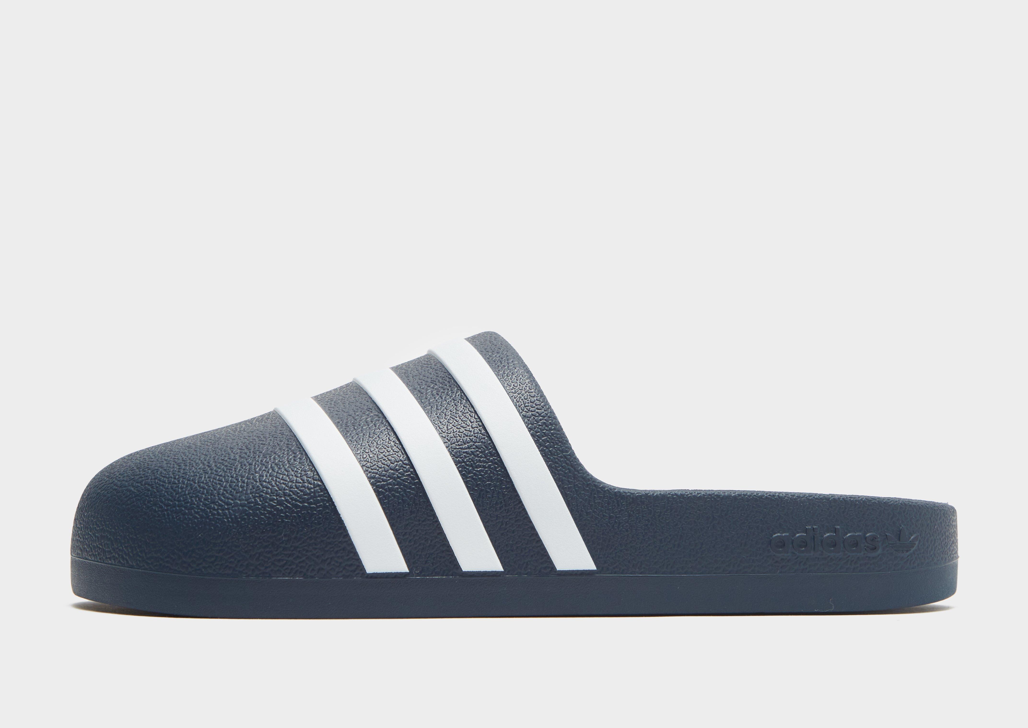 Blue adidas Originals adiFOM Adilette Slides - JD Sports Global