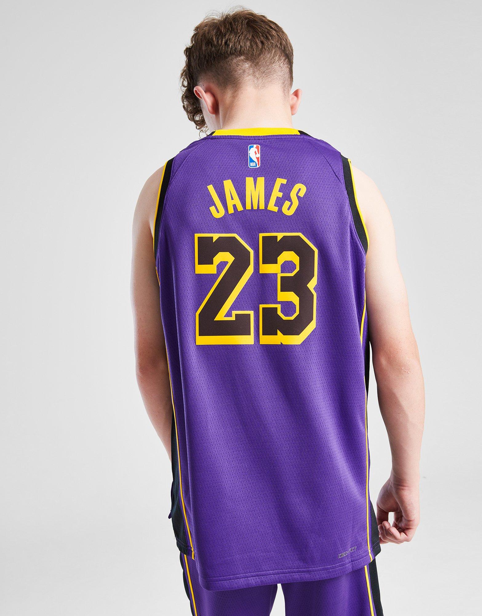 Jordan NBA LA Lakers James #6 Jersey Junior