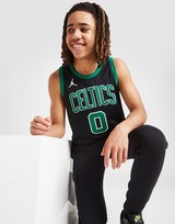 Jordan Camisola NBA Boston Celtics Tatum #0 para Júnior