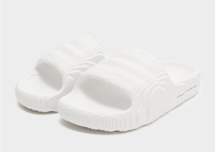 White adidas Originals Adilette 22 Slides Women's | JD Sports UK