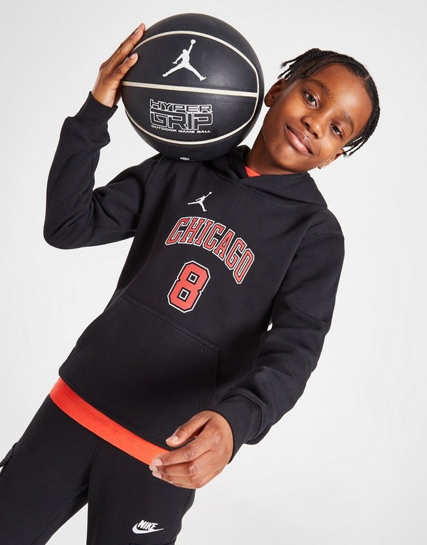 Black Jordan Chicago Bulls Lavine #8 Hoodie Junior | JD Sports Global