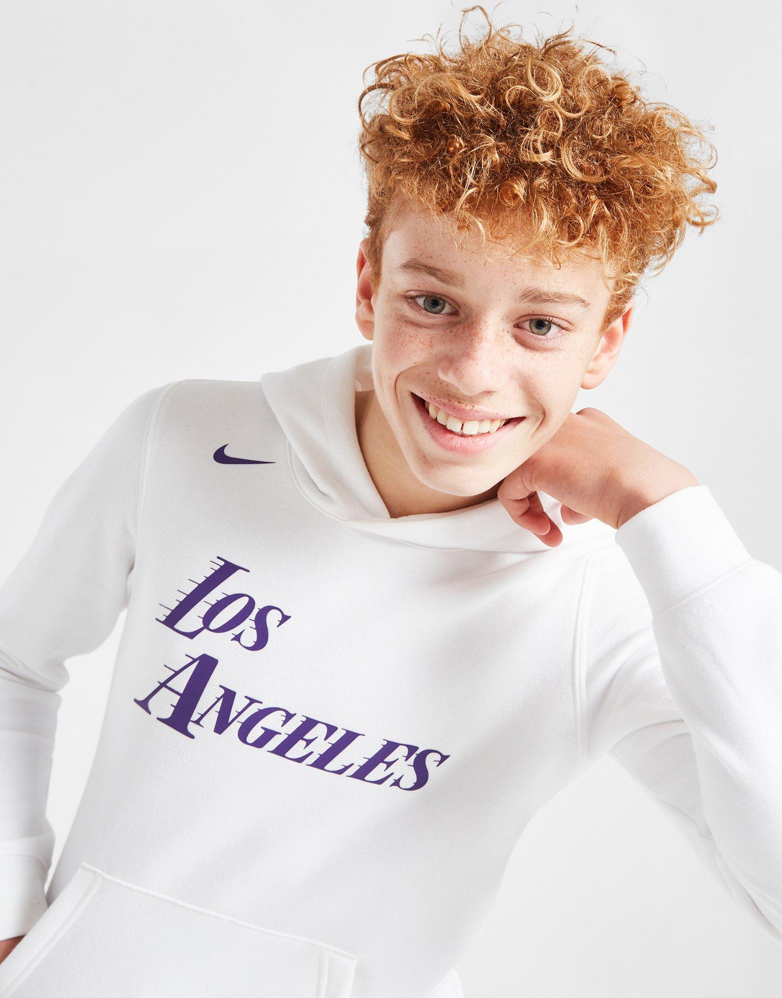 Nike NBA LA Lakers Pullover Hoodie Junior