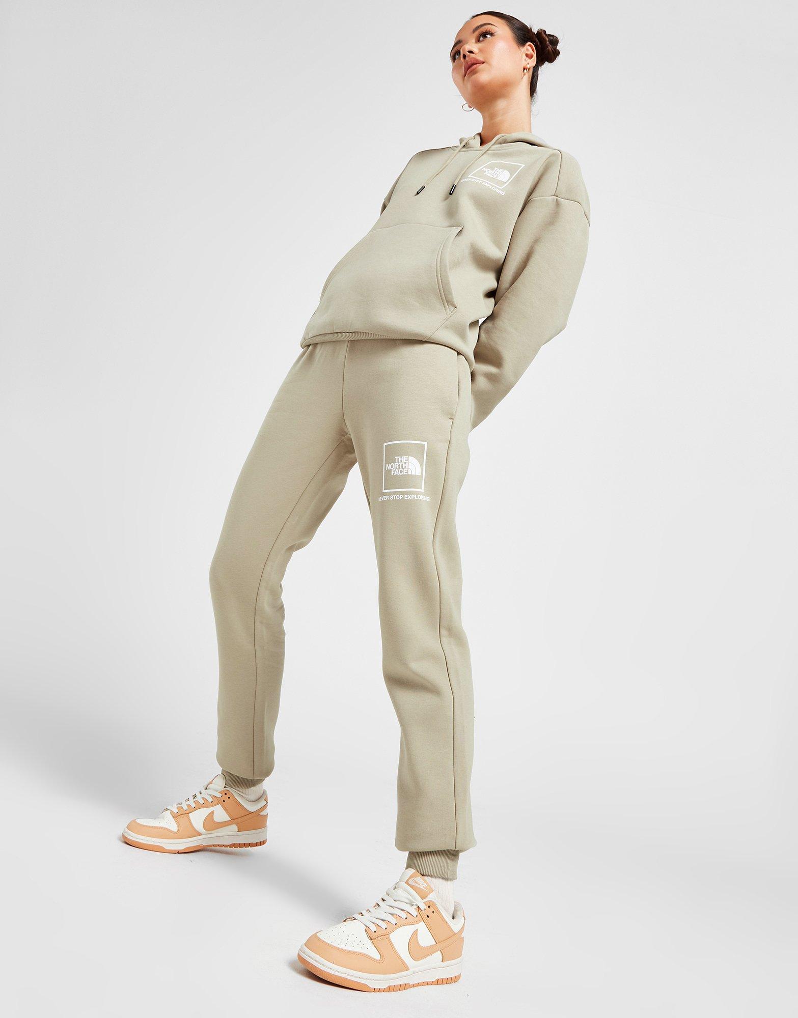 Khaki north hot sale face joggers