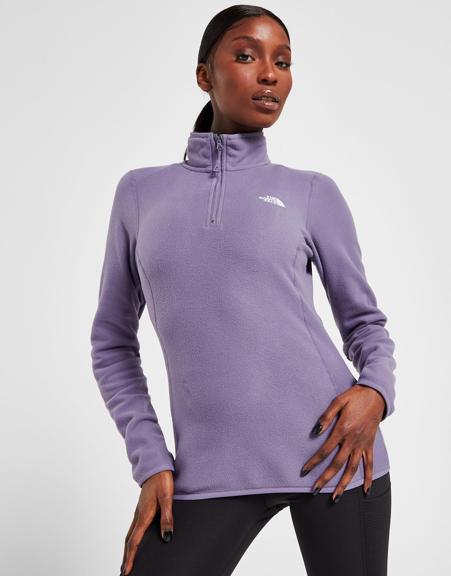 The North Face Womens TKA 100 Glacier 1/4 Zip- Lightweight — Blue Mountains  Running Company