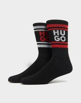 HUGO 2-Pack Logo Socks