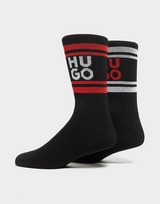 HUGO 2-Pack Logo Socks
