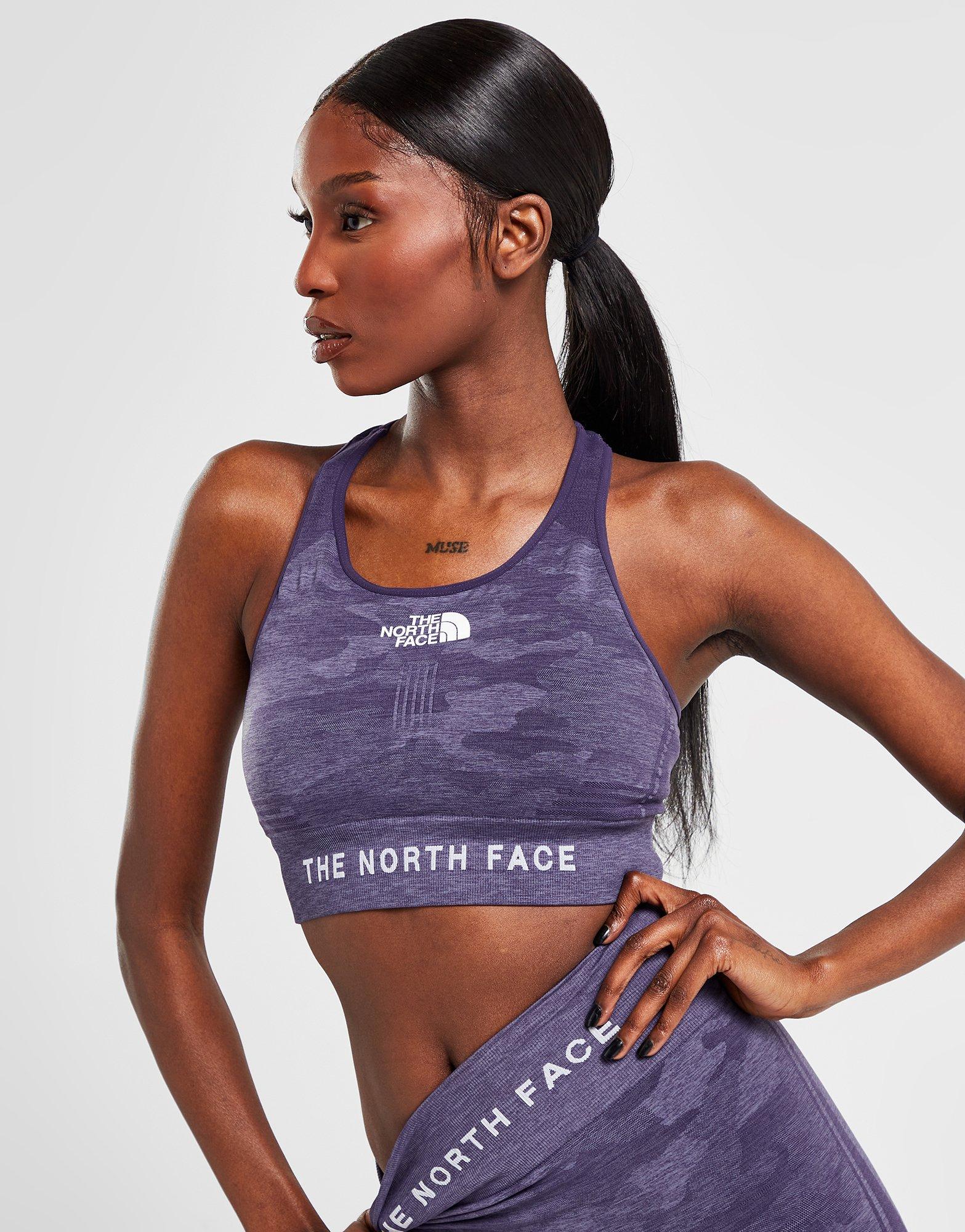The North Face Camo Seamless Sports Bra