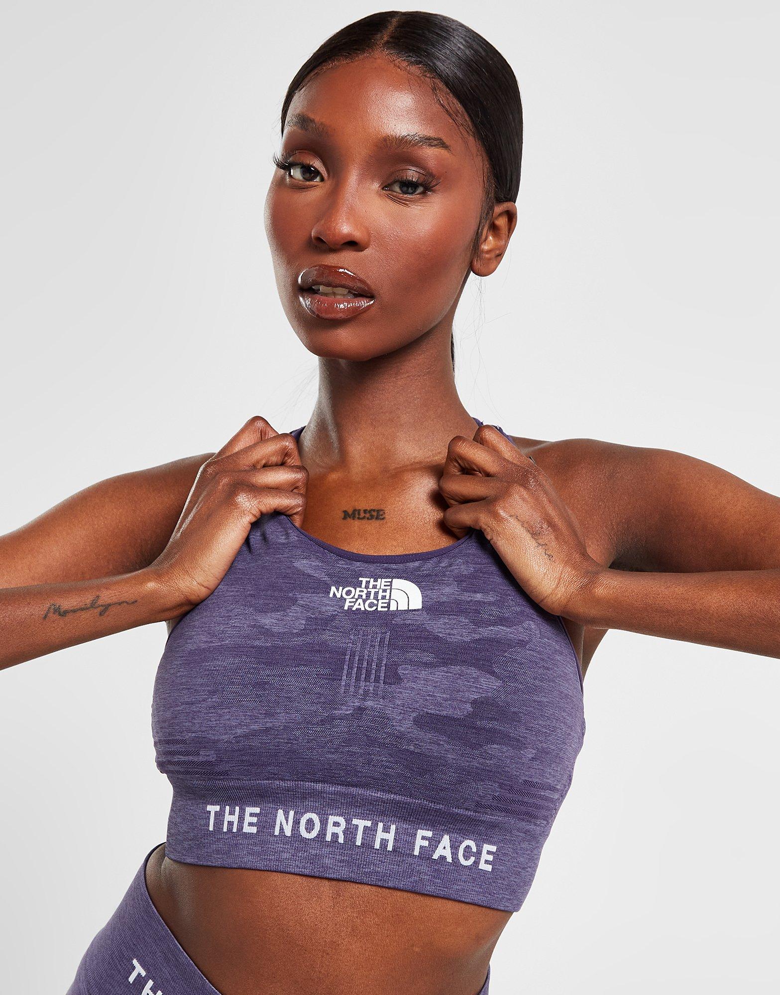 The North Face Camo Seamless Sports Bra
