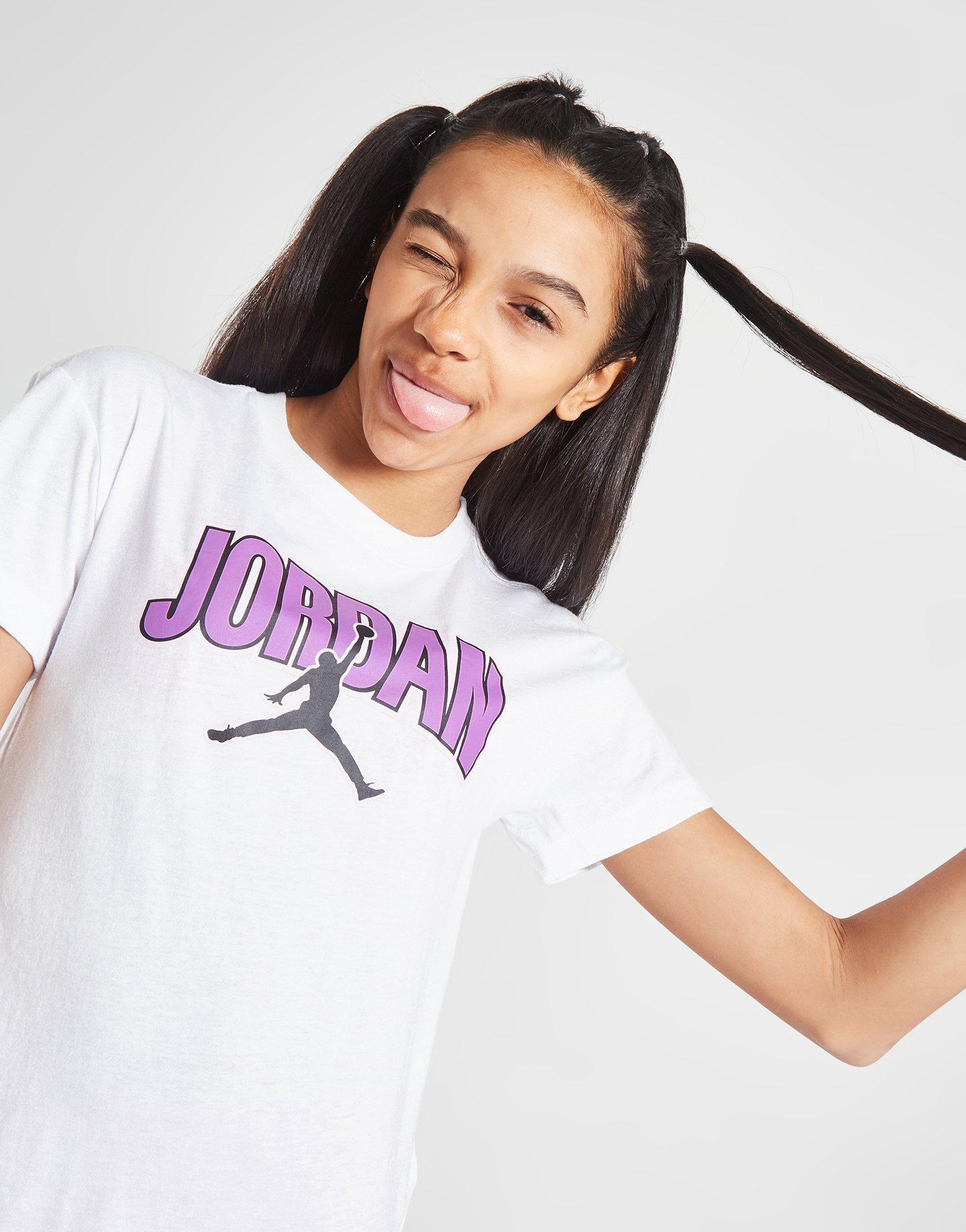 Girls Jordan Tops & T-Shirts.