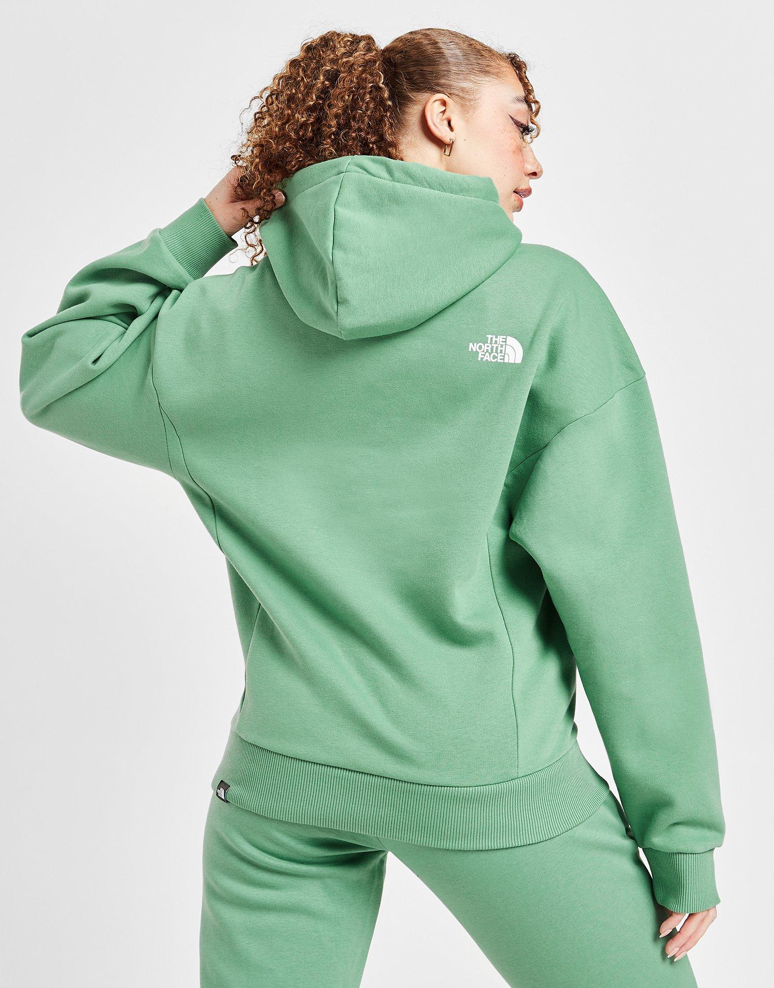 Womens green outlet north face hoodie