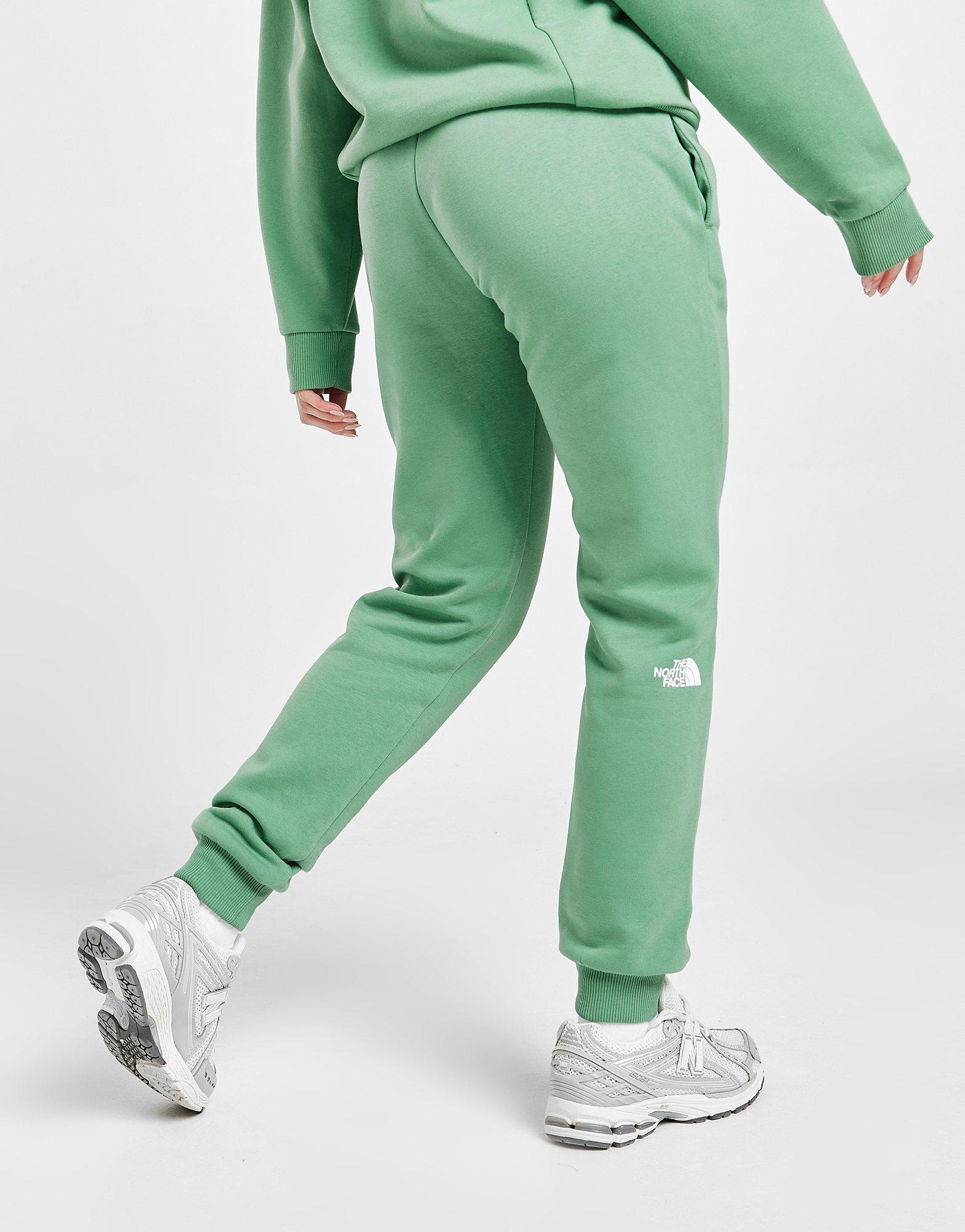 North face green on sale joggers