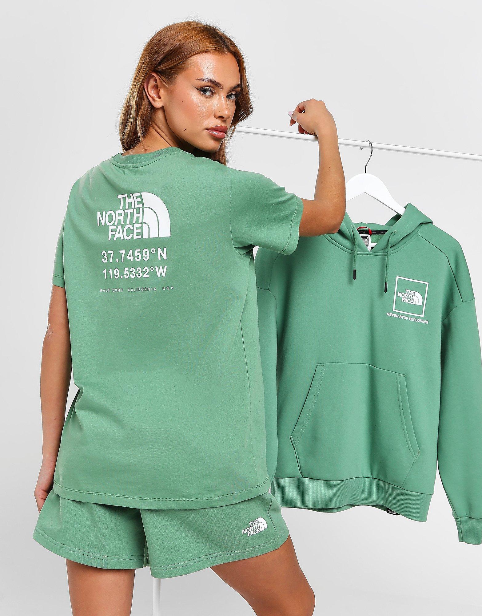 Green north face clearance jumper