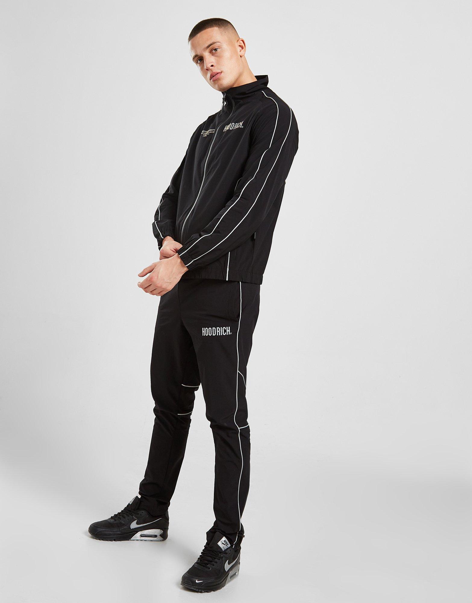 Black Hoodrich Reflector Woven Track Pants - JD Sports NZ