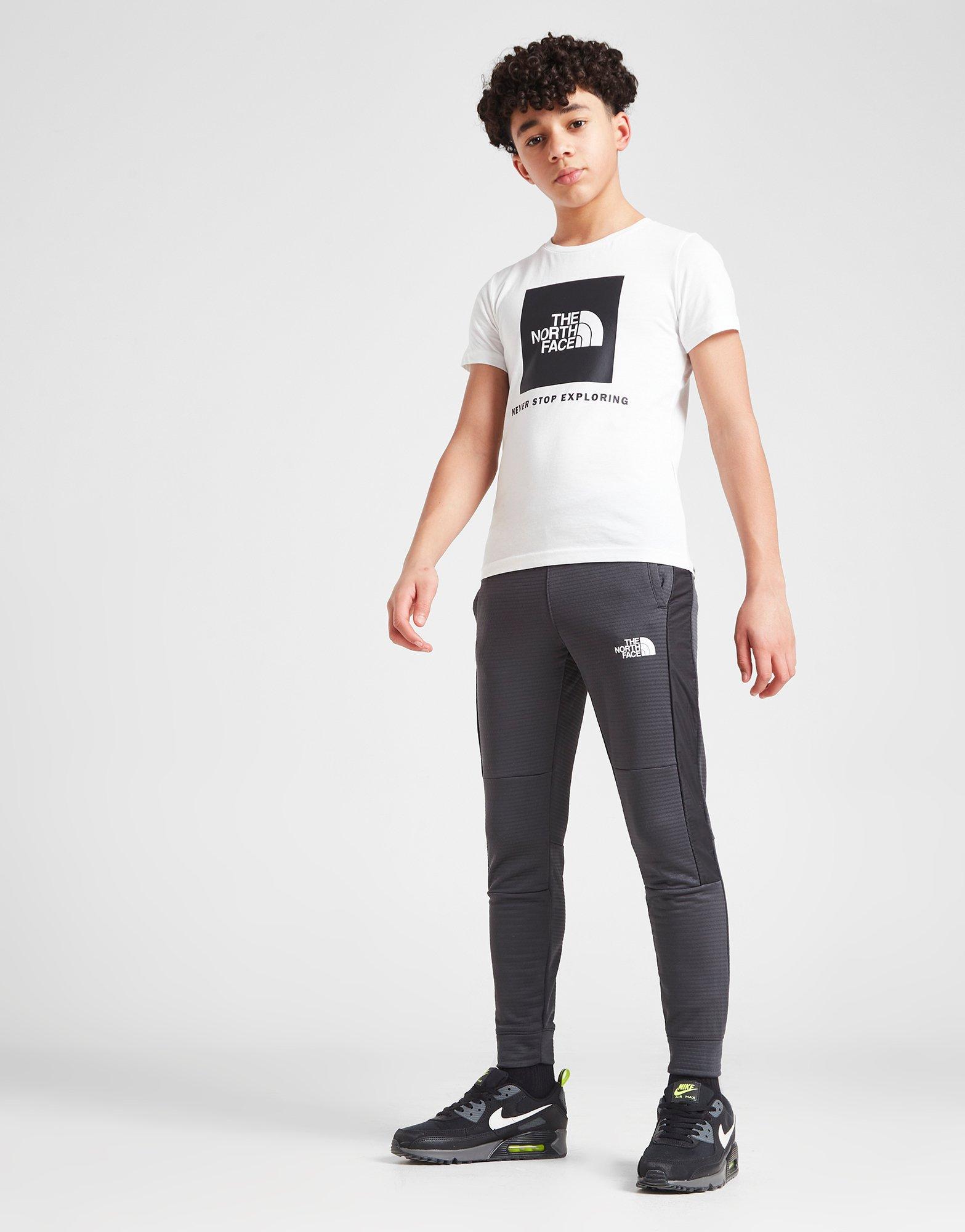 Grey north face joggers junior new arrivals