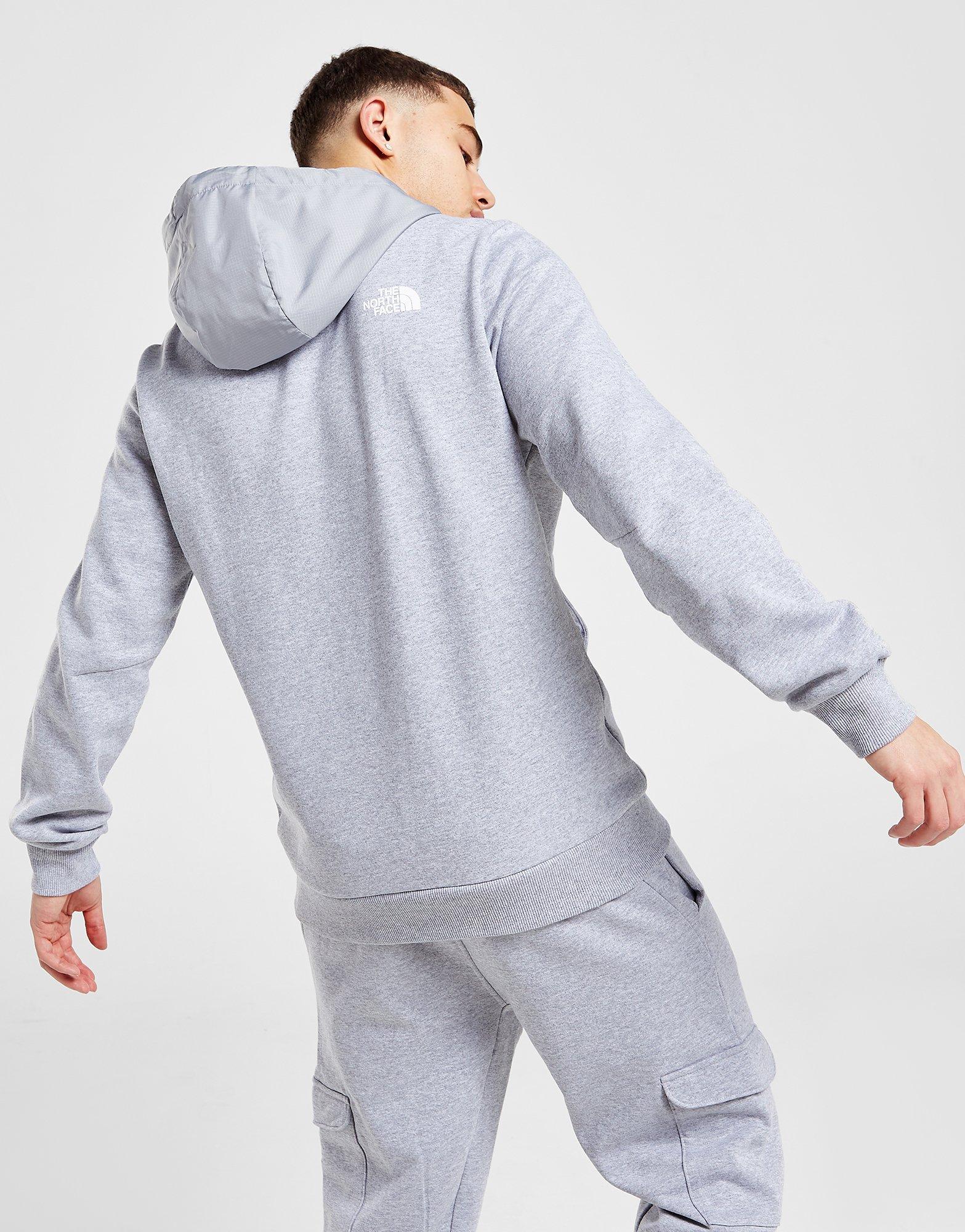 Light grey north face tracksuit online