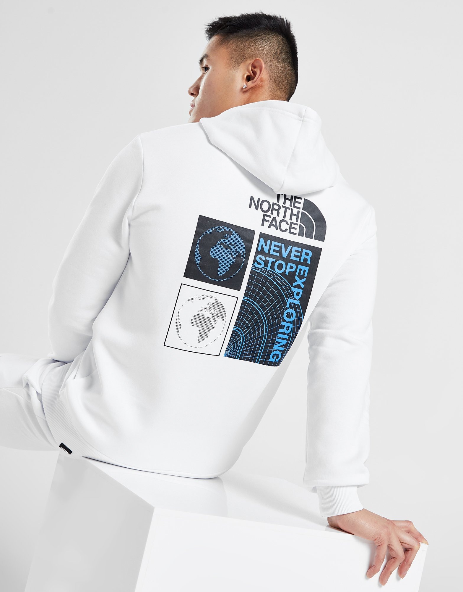White The North Face Energy Hoodie - JD Sports