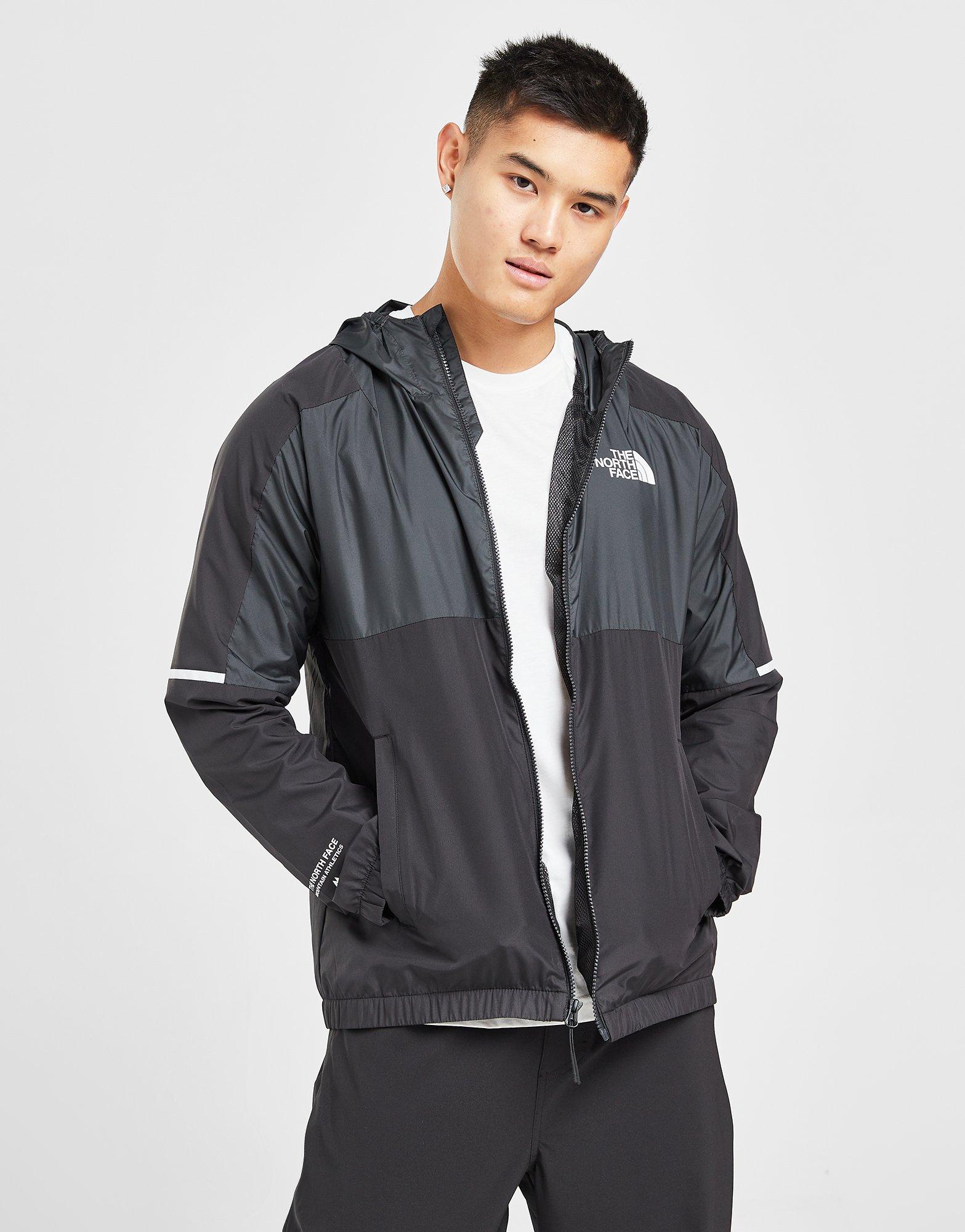 The North Face Training Mountain Athletics FlashDry wind jacket in black