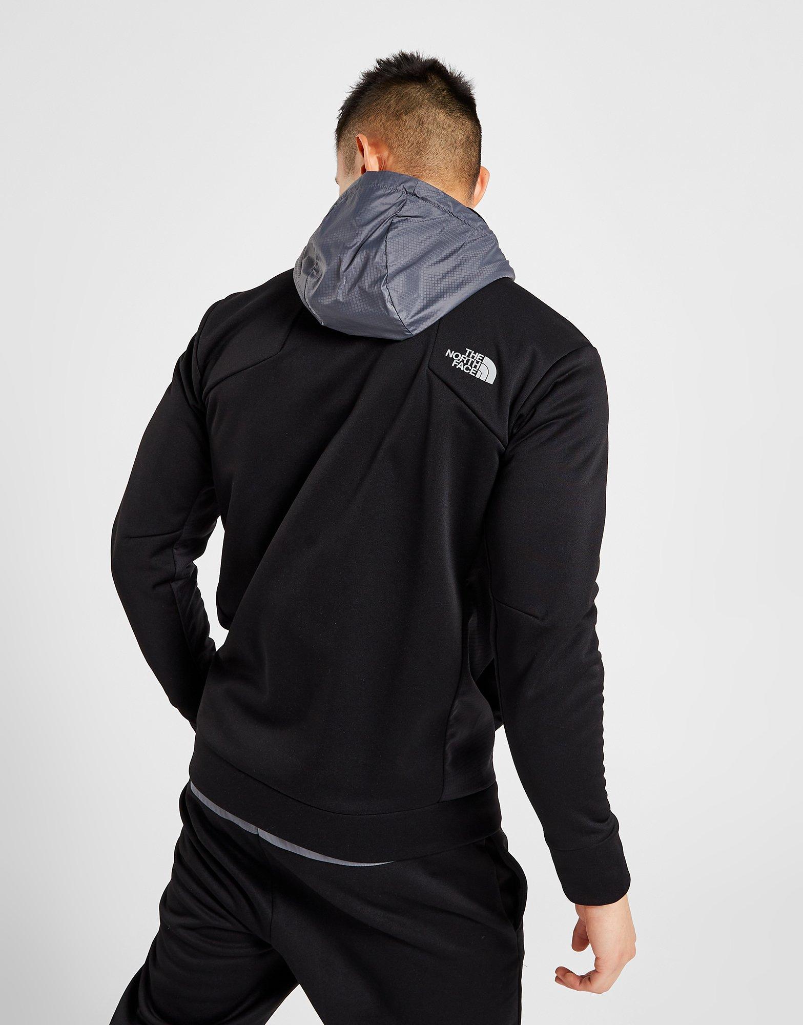 The north face mittelegi store full zip woven hoodie