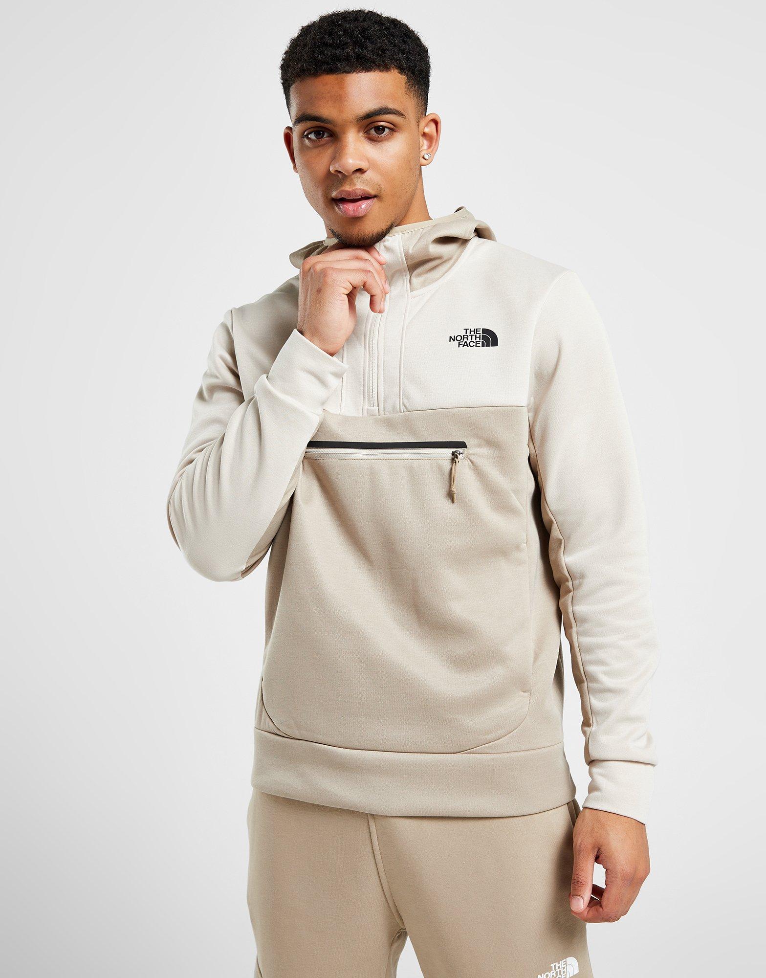 Grey The North Face Tek 1/4 Zip Hoodie JD Sports Global