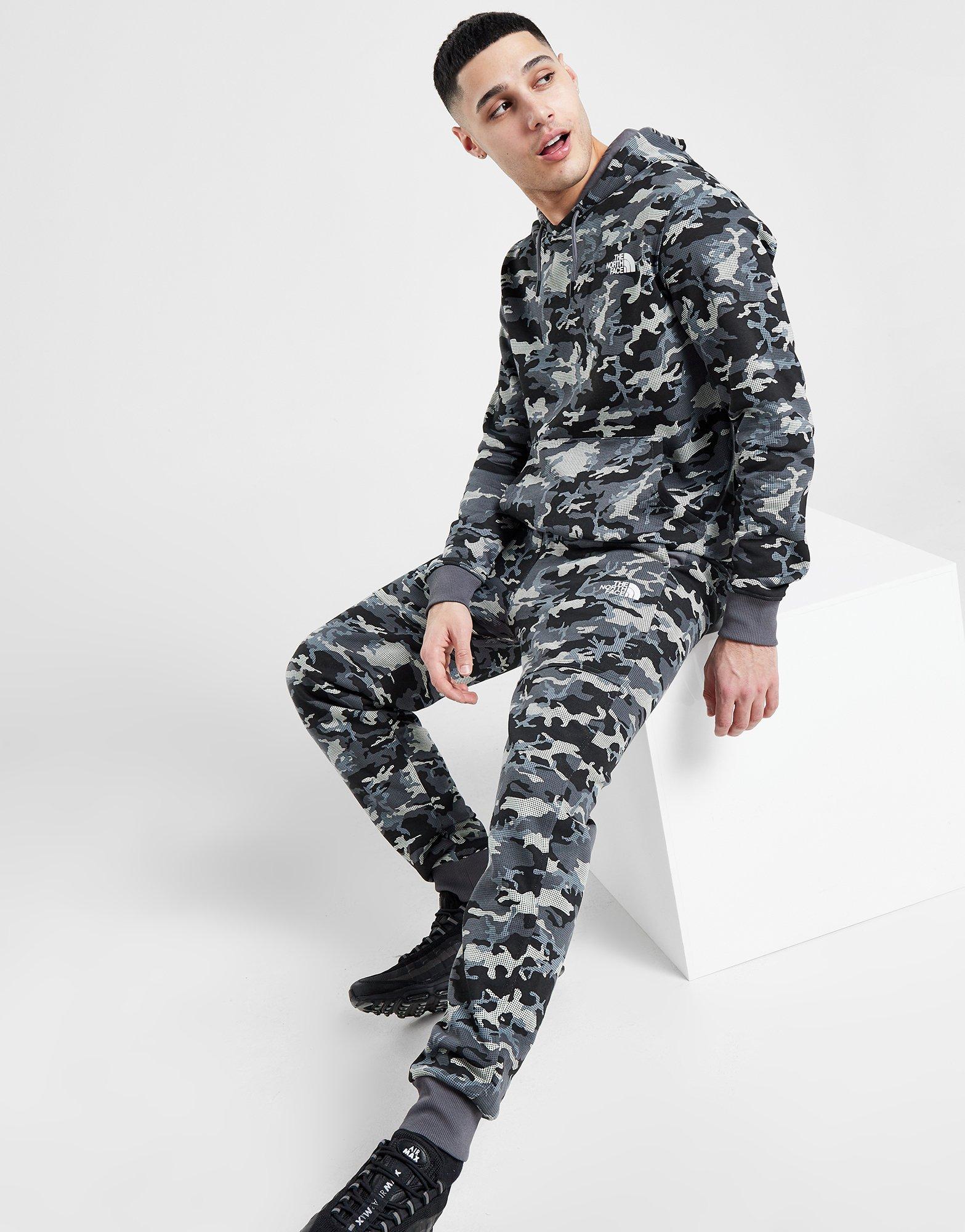 Camo north sales face tracksuit