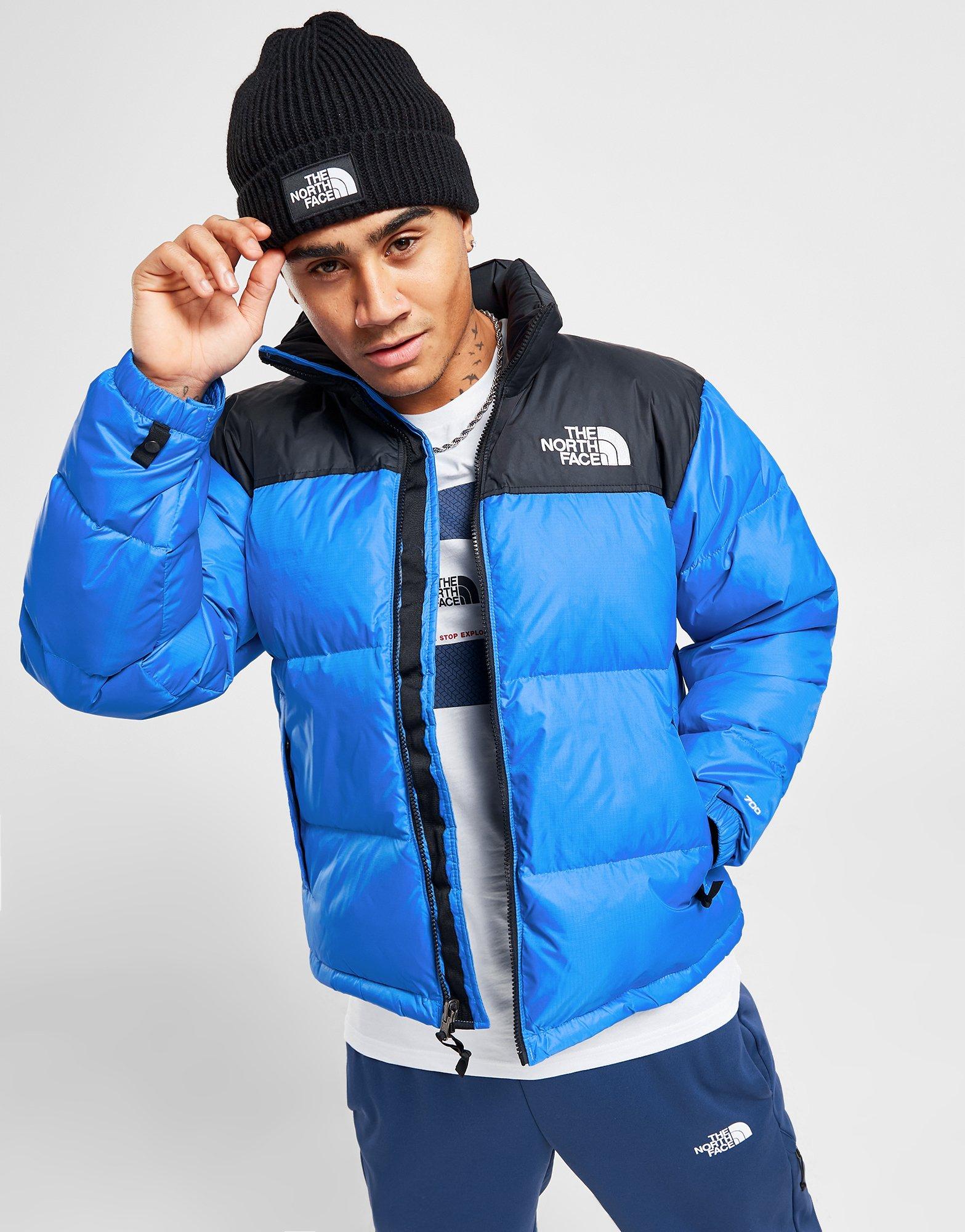 North face nuptse discount blue