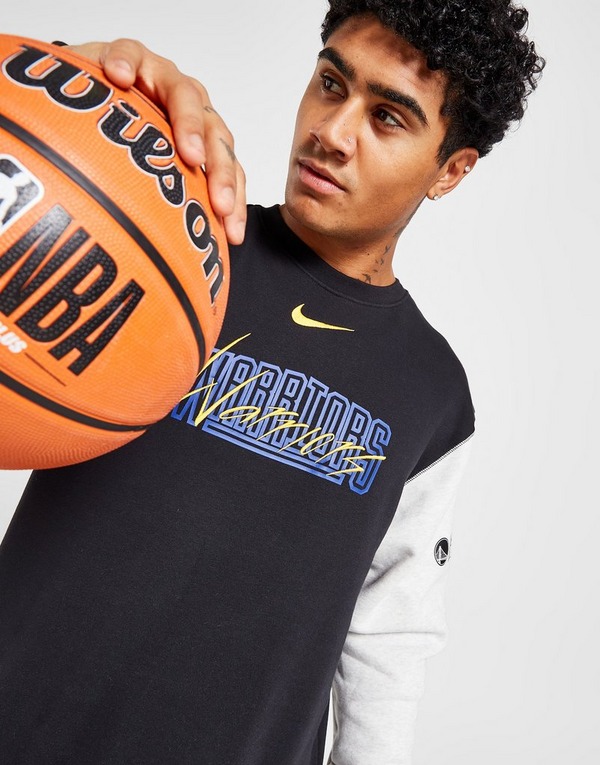 Nike Golden State Warriors Courtside Sweatshirt en Negro JD Sports