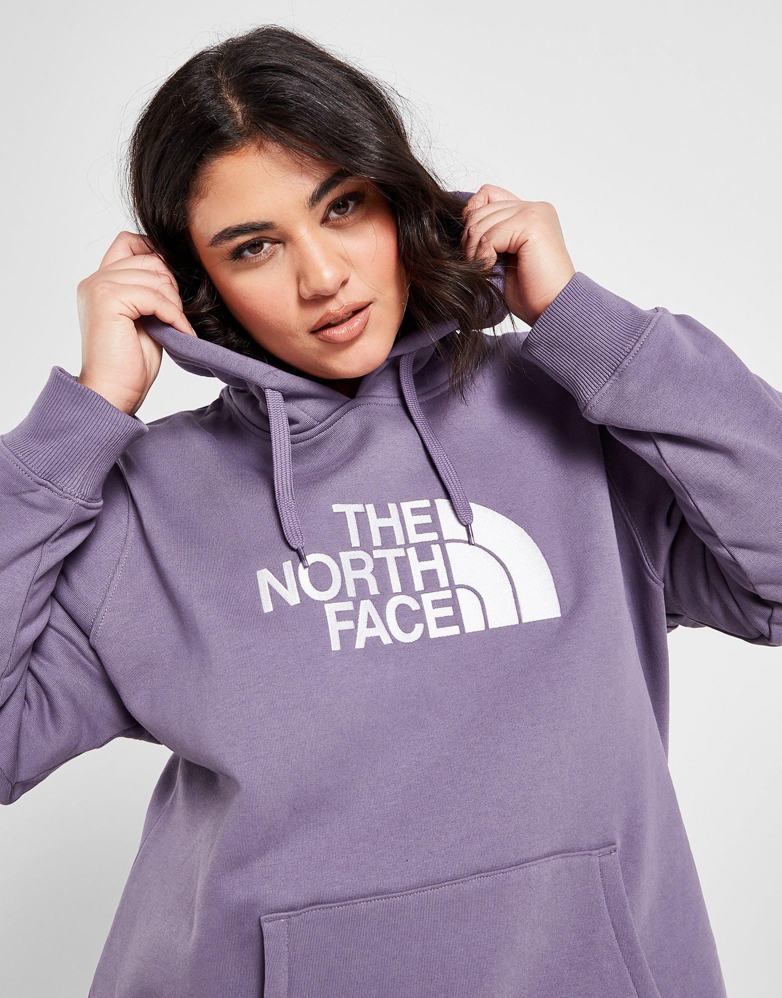 Purple The North Face Plus Size Drew Peak Hoodie | JD Sports Global