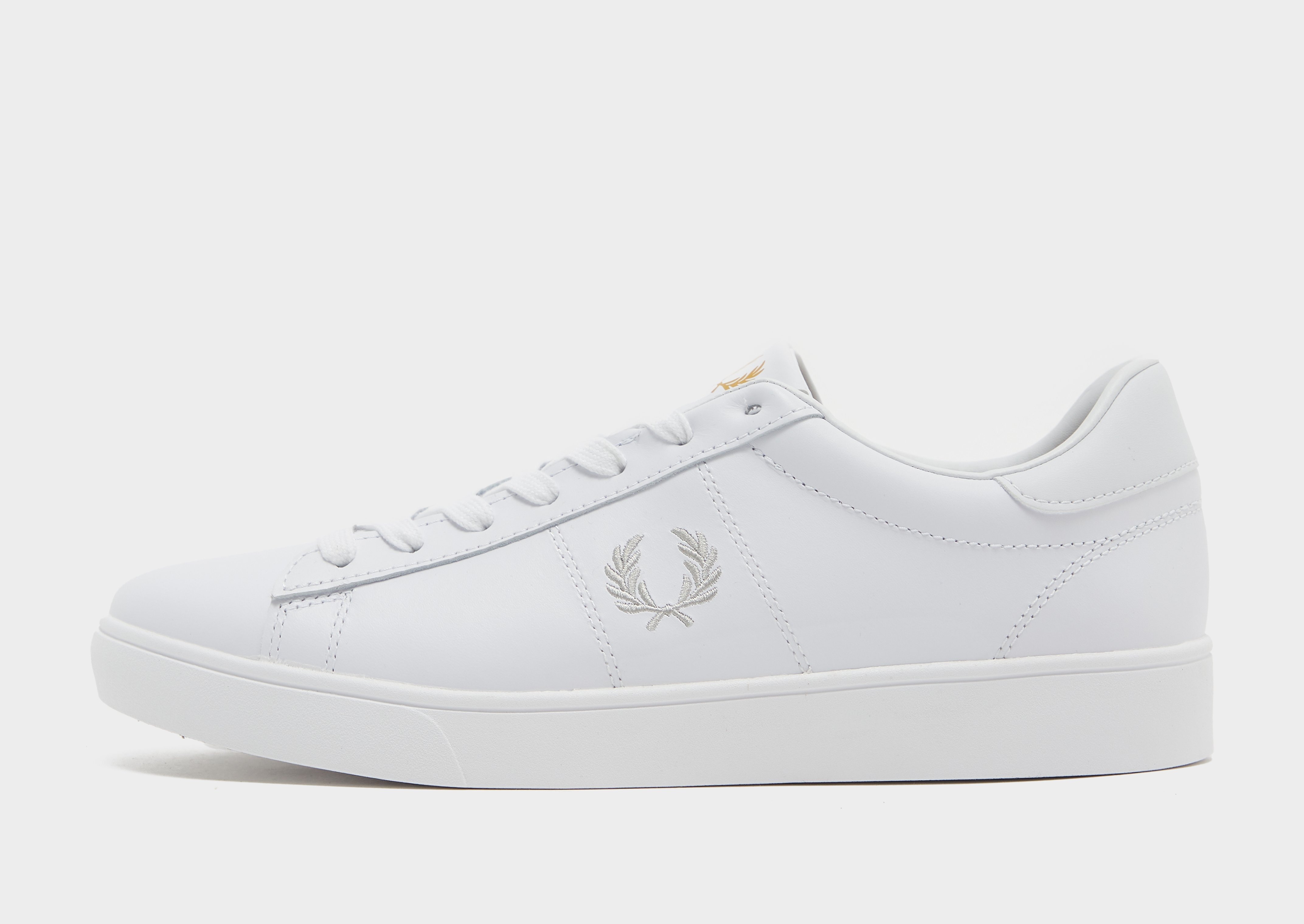 White Fred Perry Spencer Leather | JD Sports UK