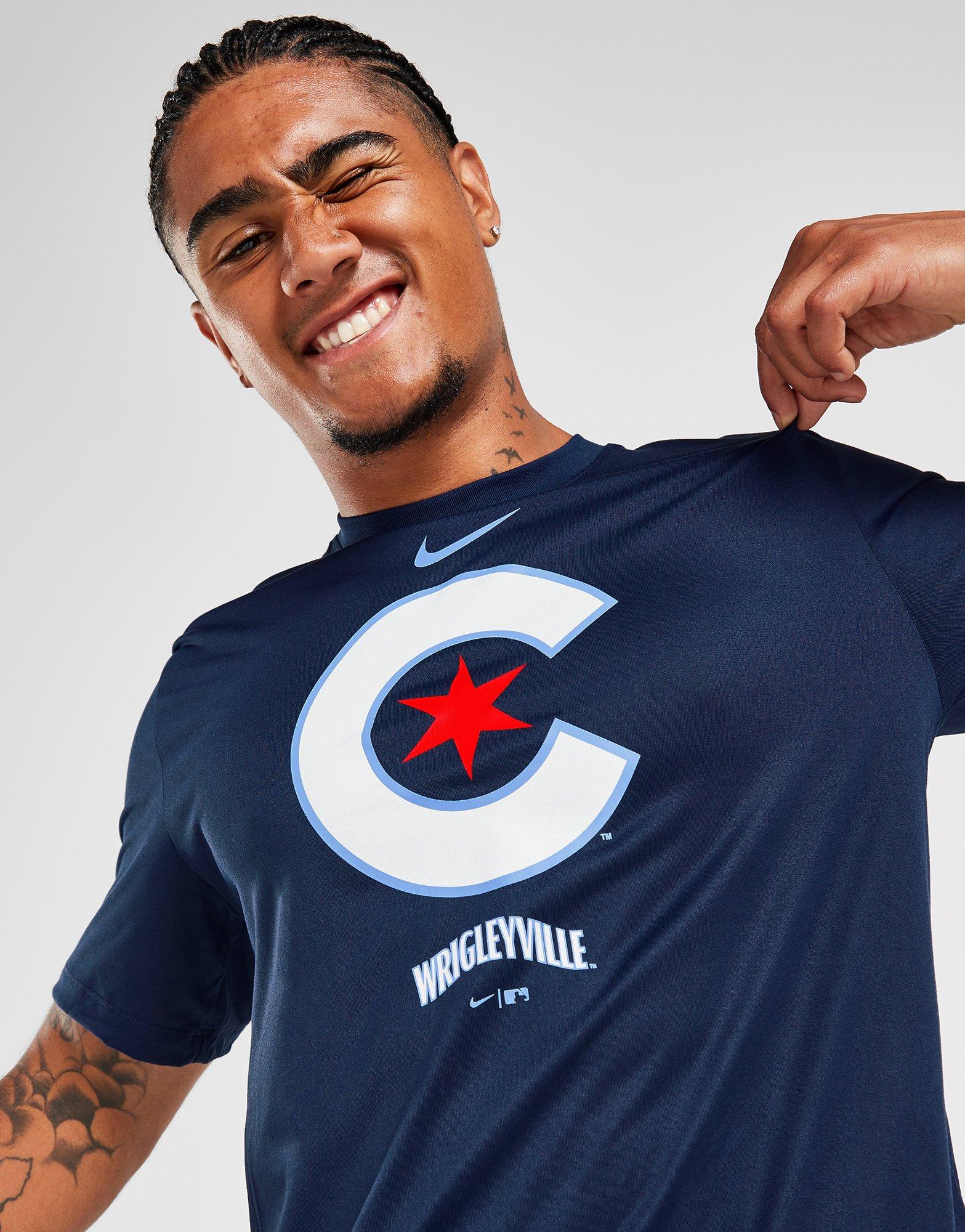 interieur Azijn Gevangenisstraf Blue Nike MLB Chicago Cubs City Connect T-Shirt | JD Sports Global