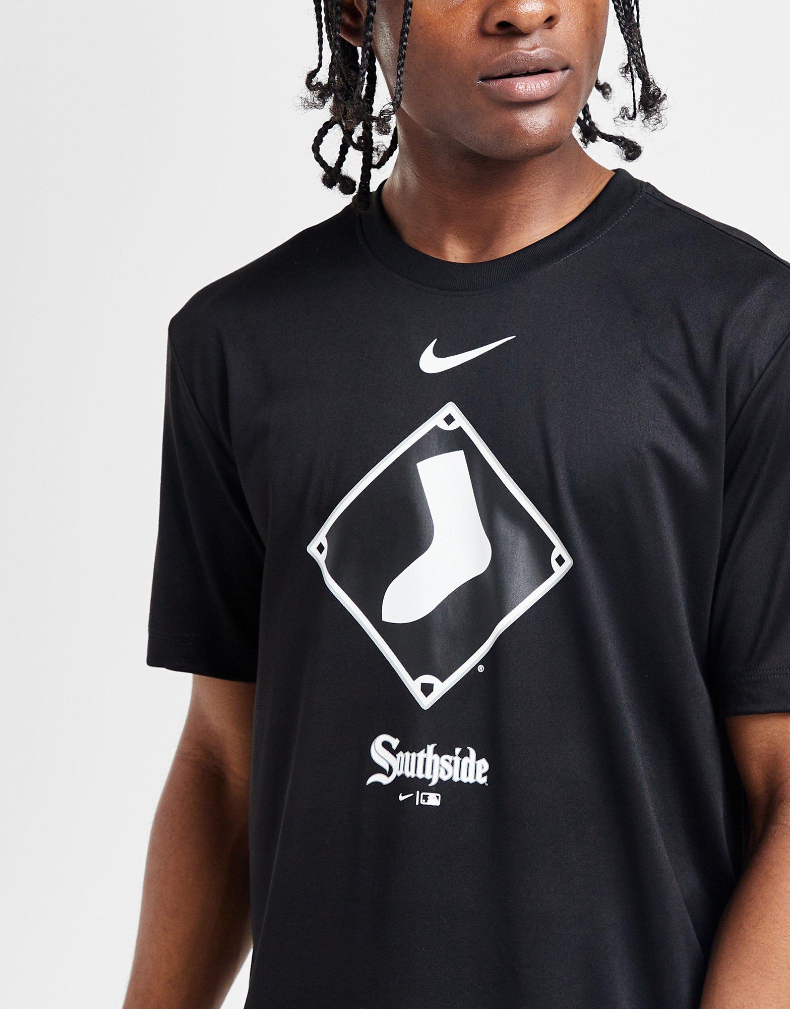 Black Nike MLB Chicago White Sox City Connect Legend T-Shirt