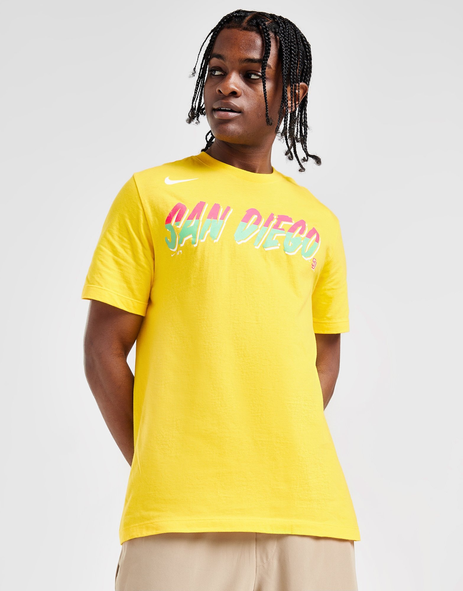 Yellow Nike MLB Boston Red Sox City Essential T-Shirt - JD Sports Ireland