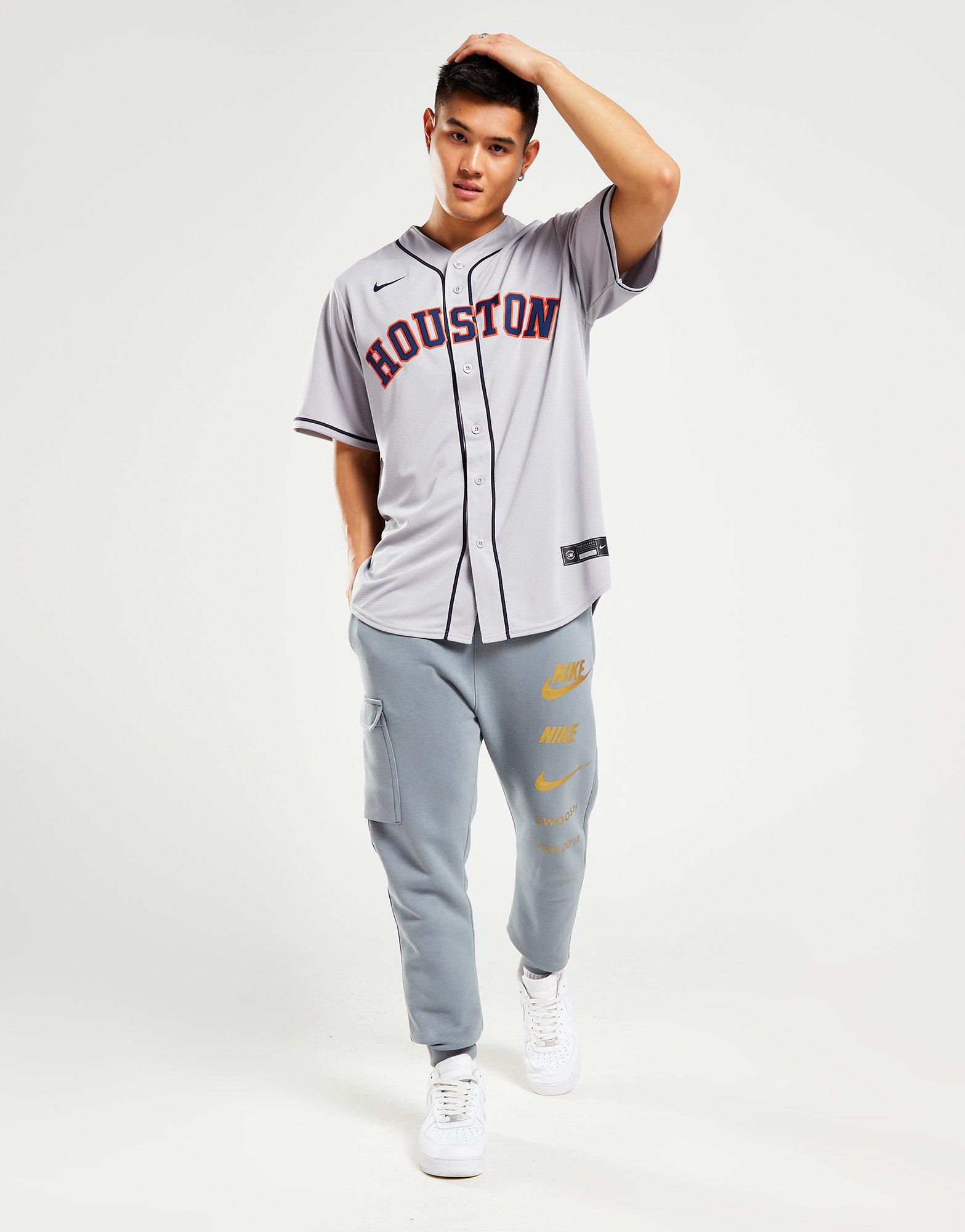 Grey Nike MLB Houston Astros Road Jersey - JD Sports Ireland