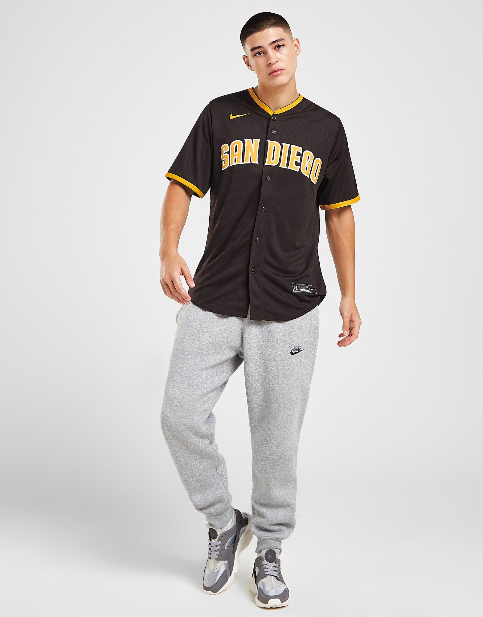 Black Nike MLB San Diego Padres Alternate Jersey