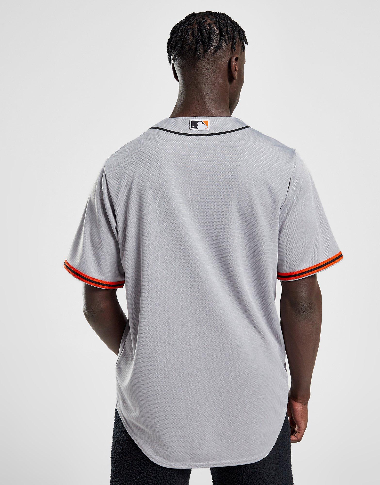 San Francisco Giants Nike Road Authentic Team Jersey - Gray