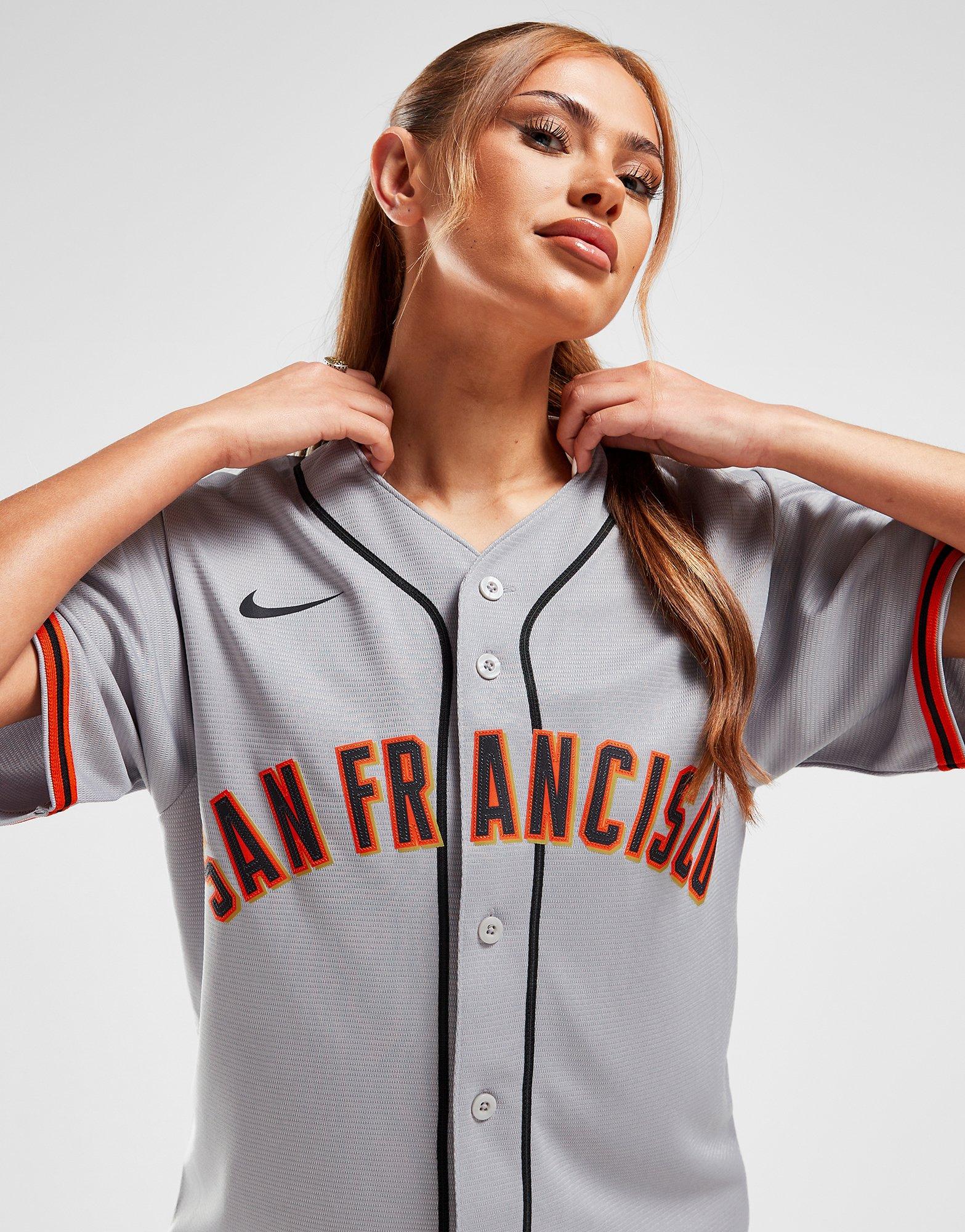 San Francisco Giants Nike Full zip up baseball sweatshirt, Youth Size L  12-14