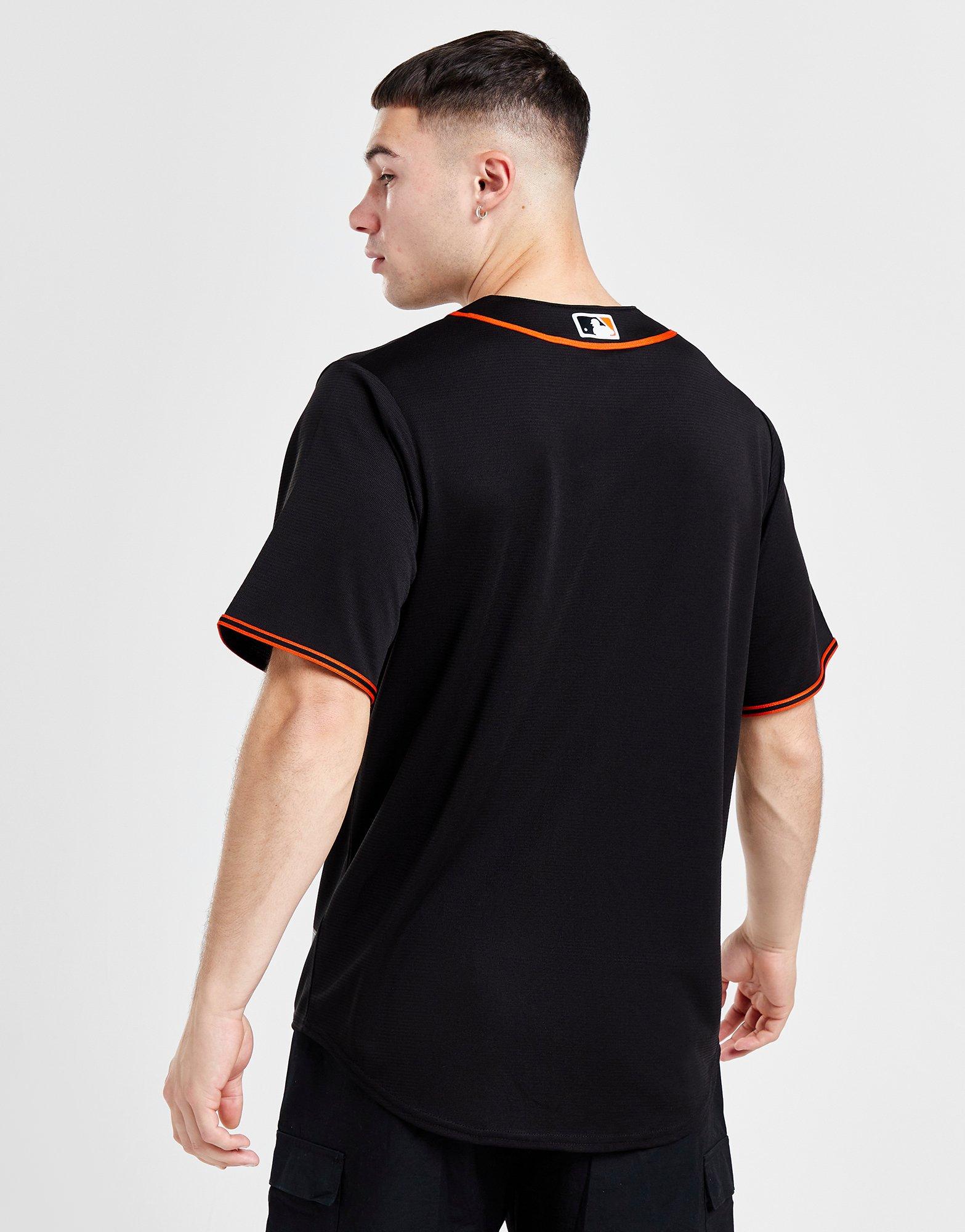 Black Nike MLB San Fransisco Giants Road Jersey - JD Sports Ireland