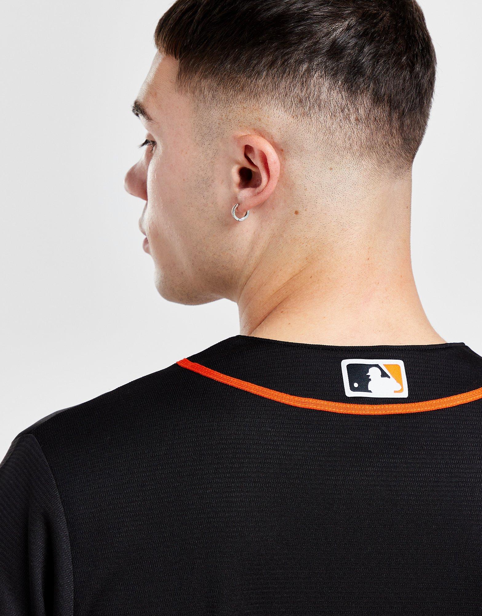 Black Nike MLB San Fransisco Giants Road Jersey - JD Sports Ireland