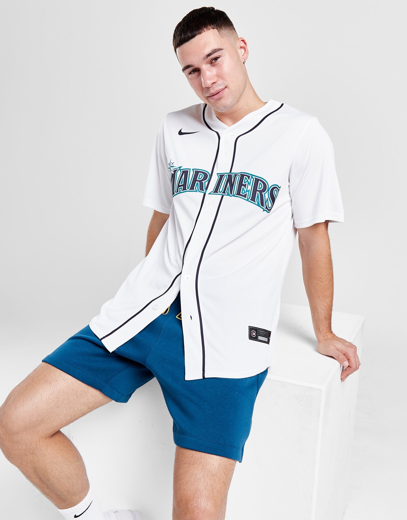 Shirts  Nike Seattle Mariners Nike Baseball Jersey Size M Medium
