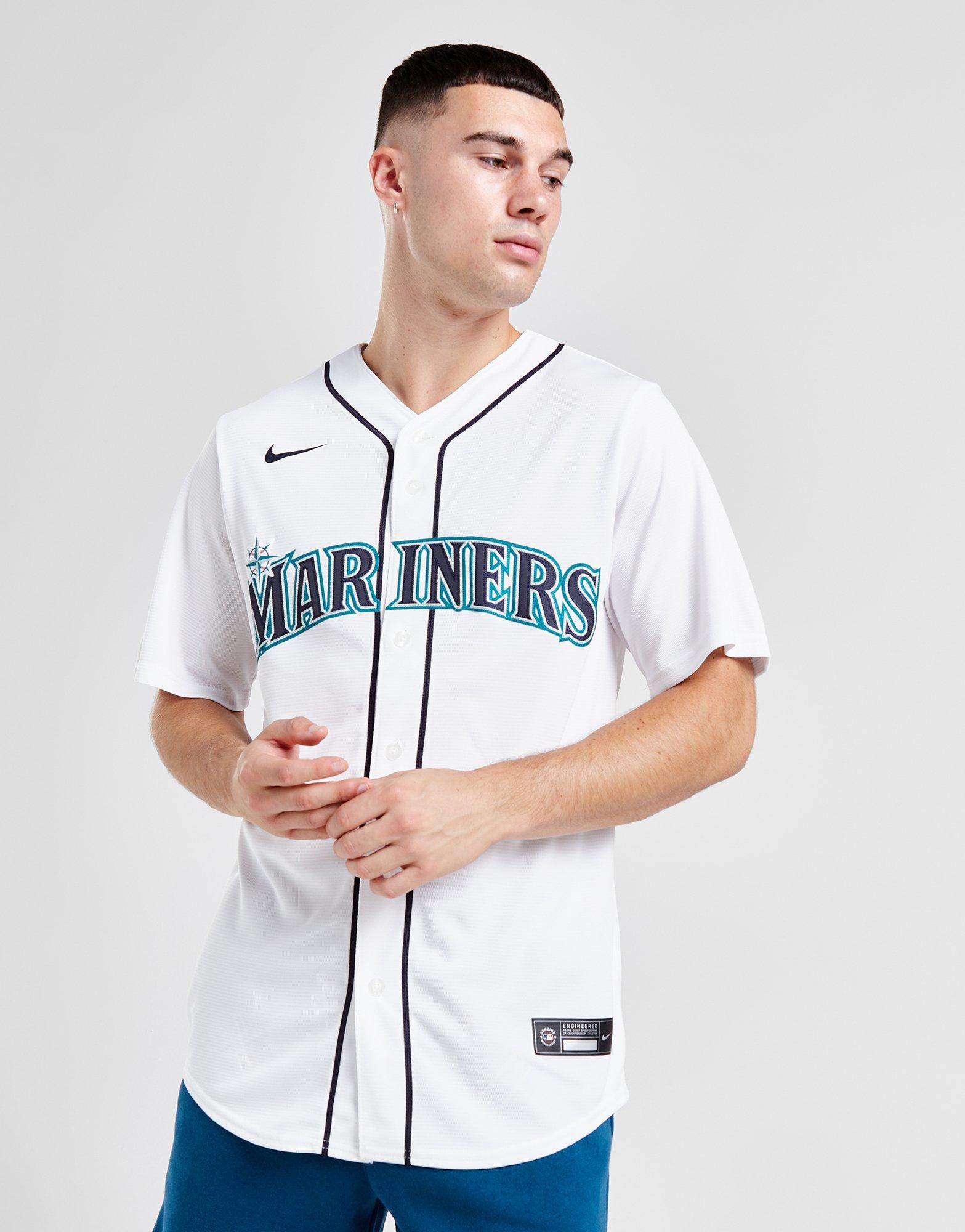 Nike Seattle Mariners Official Replica Home Jersey White - White