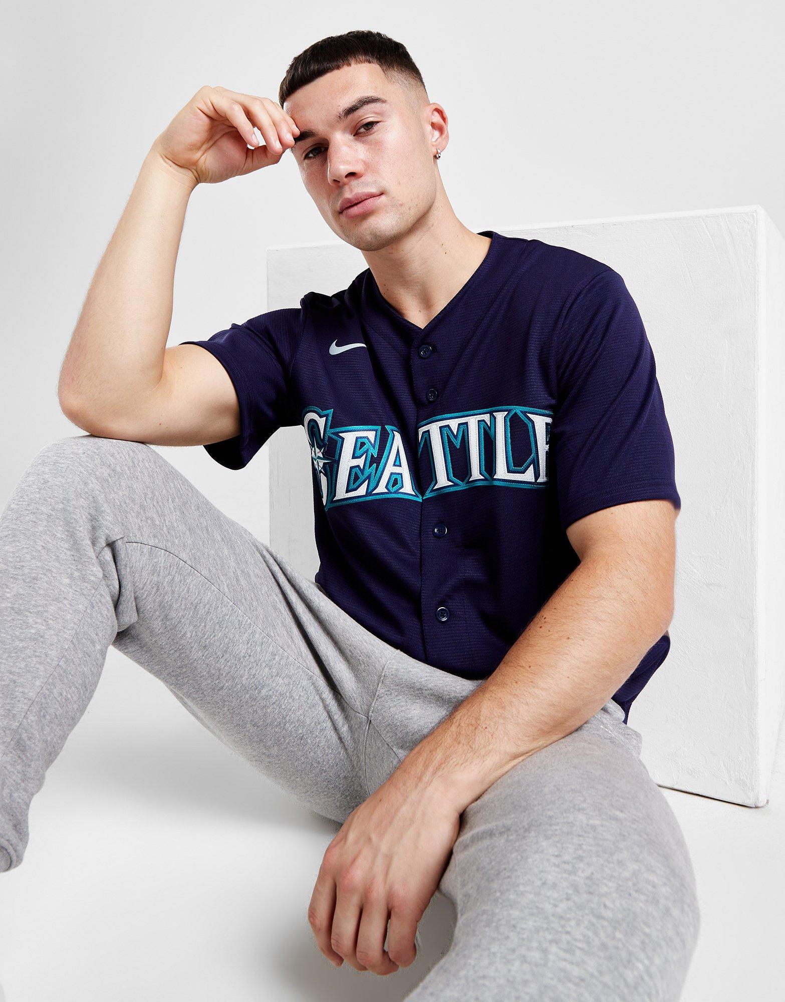 Blue Nike MLB Seattle Mariners Alternate Jersey