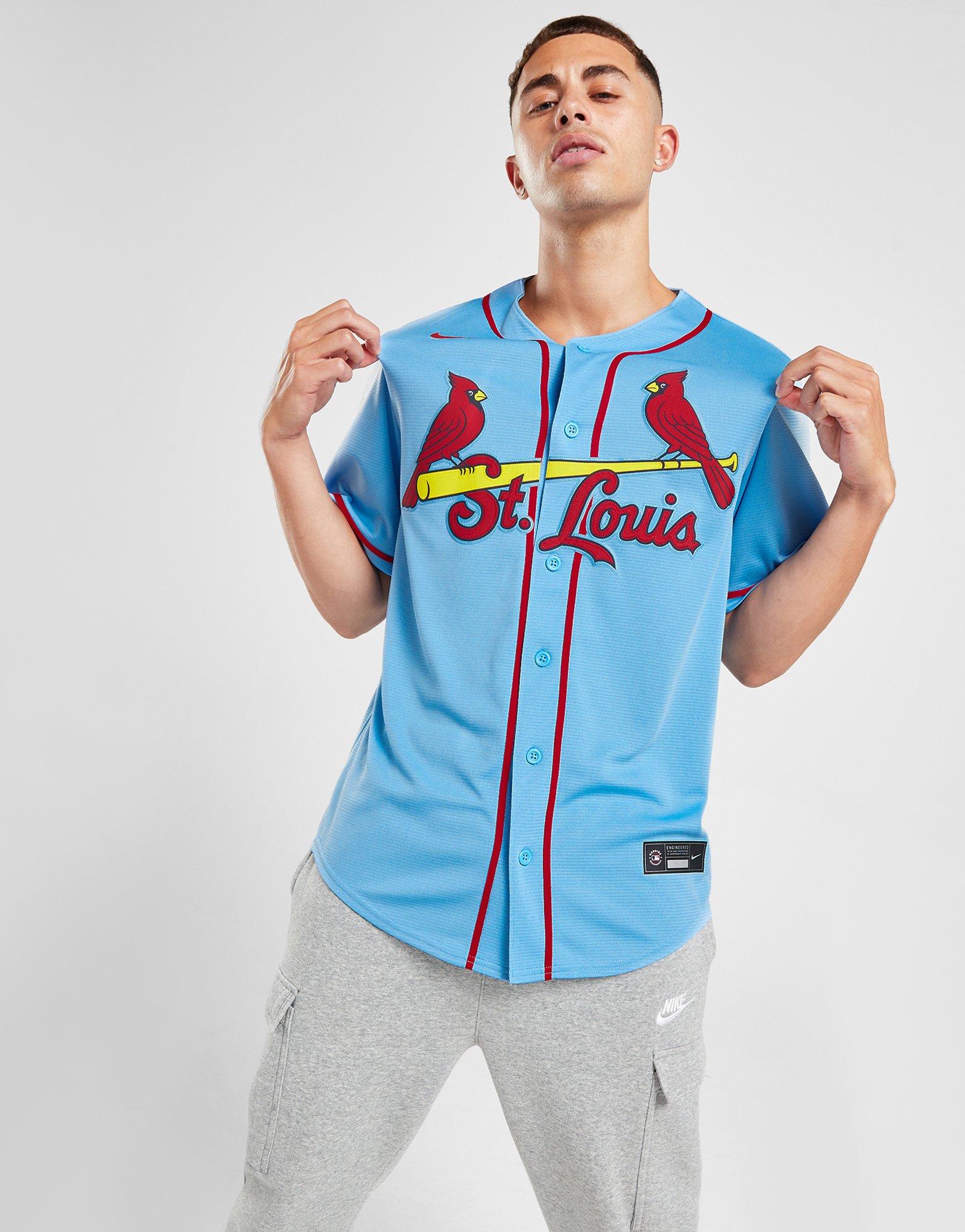 Blue Nike MLB St. Louis Cardinals Alternate Road Jersey