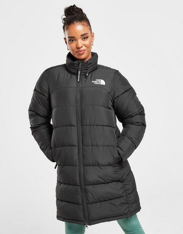 Black The North Face Long Padded Jacket