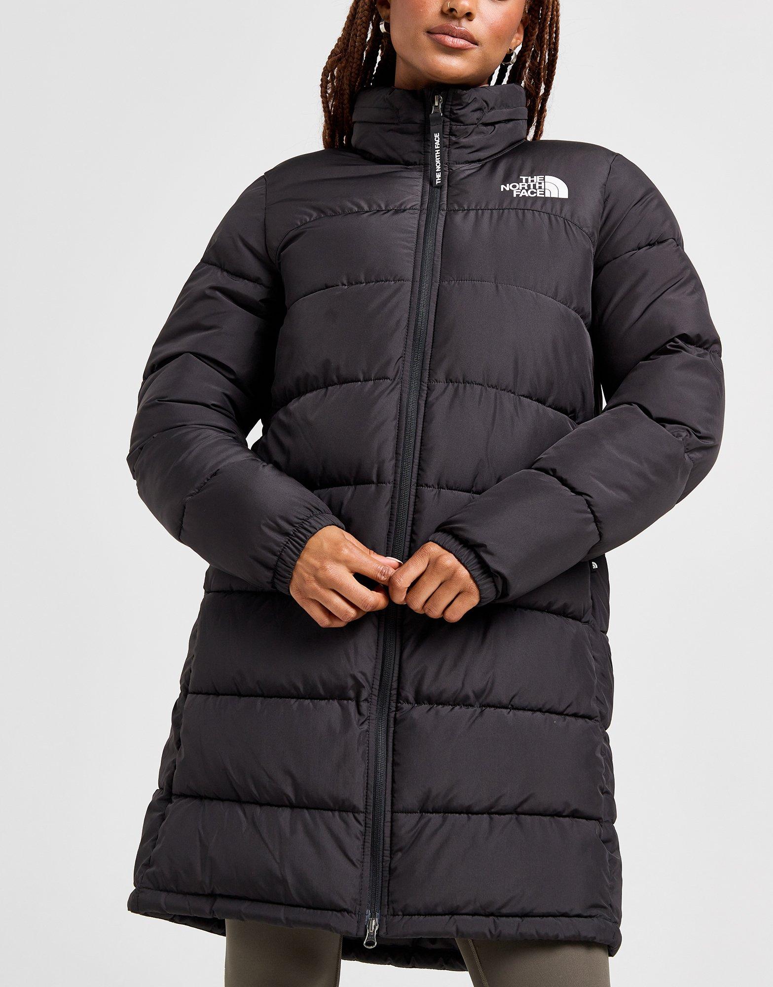 Black The North Face Long Padded Jacket