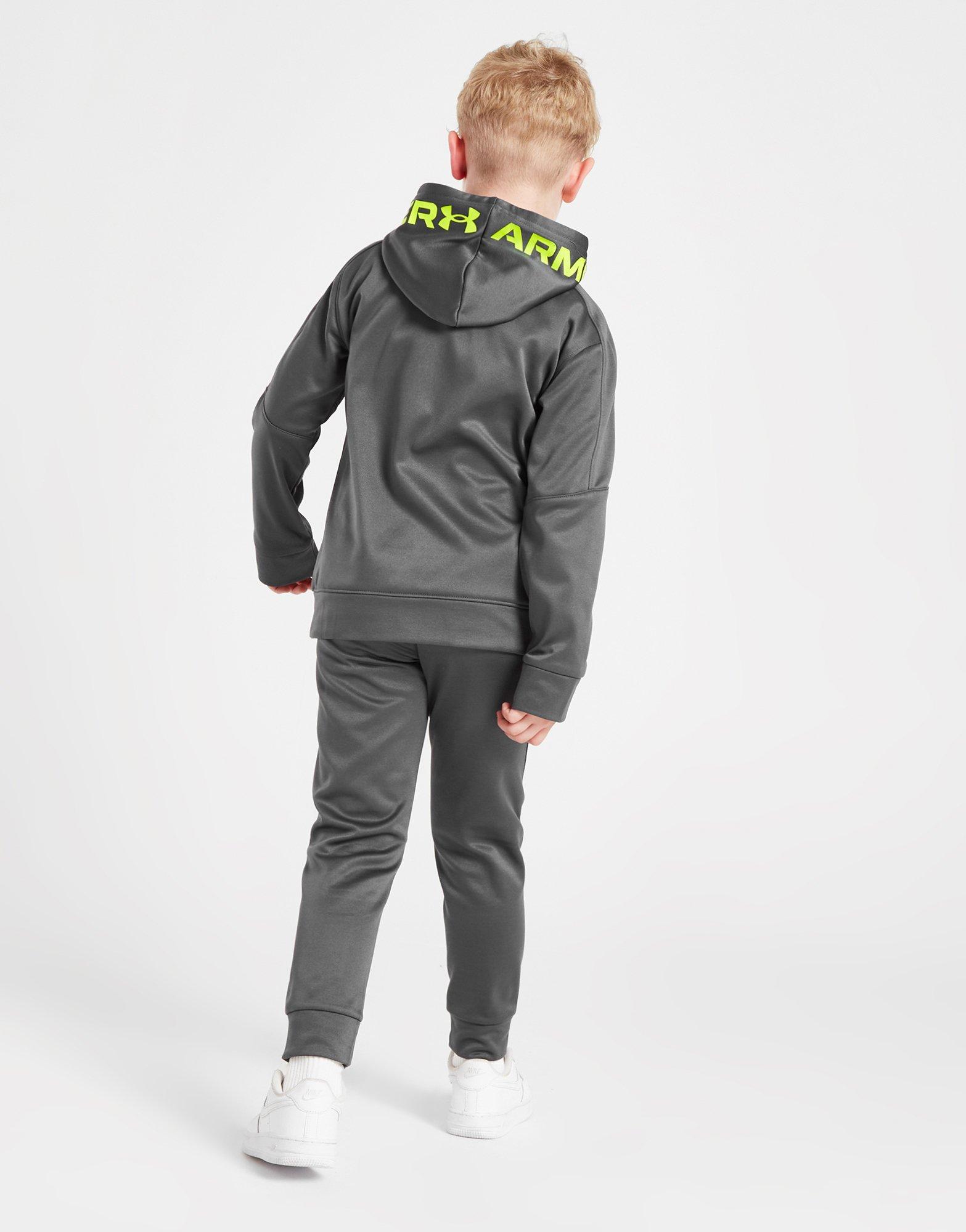 Under Armour Brand Full Zip Hooded Tracksuit Children