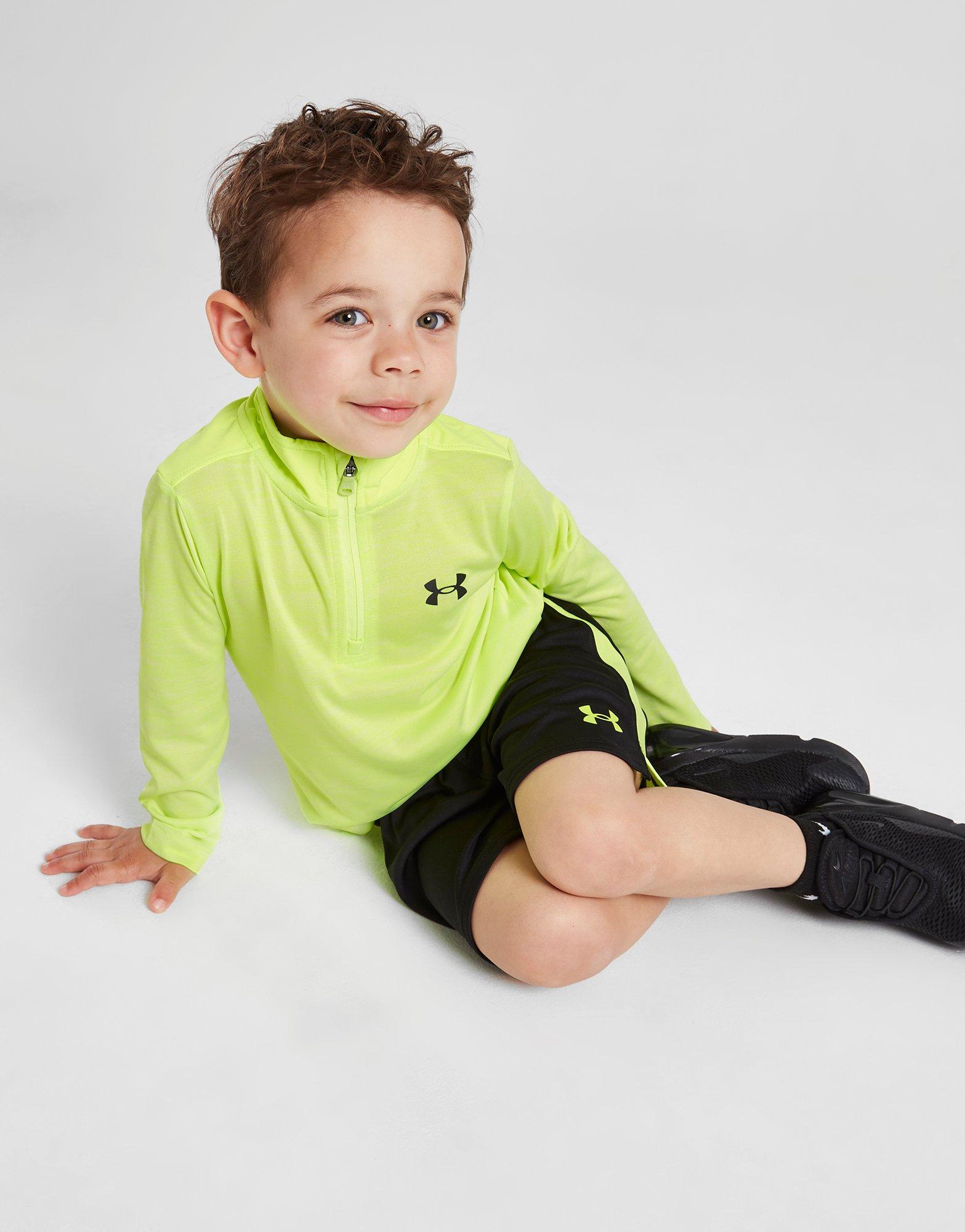 Green Under Armour Tech 1/4 Zip/Woven Shorts Set Infant JD Sports NZ