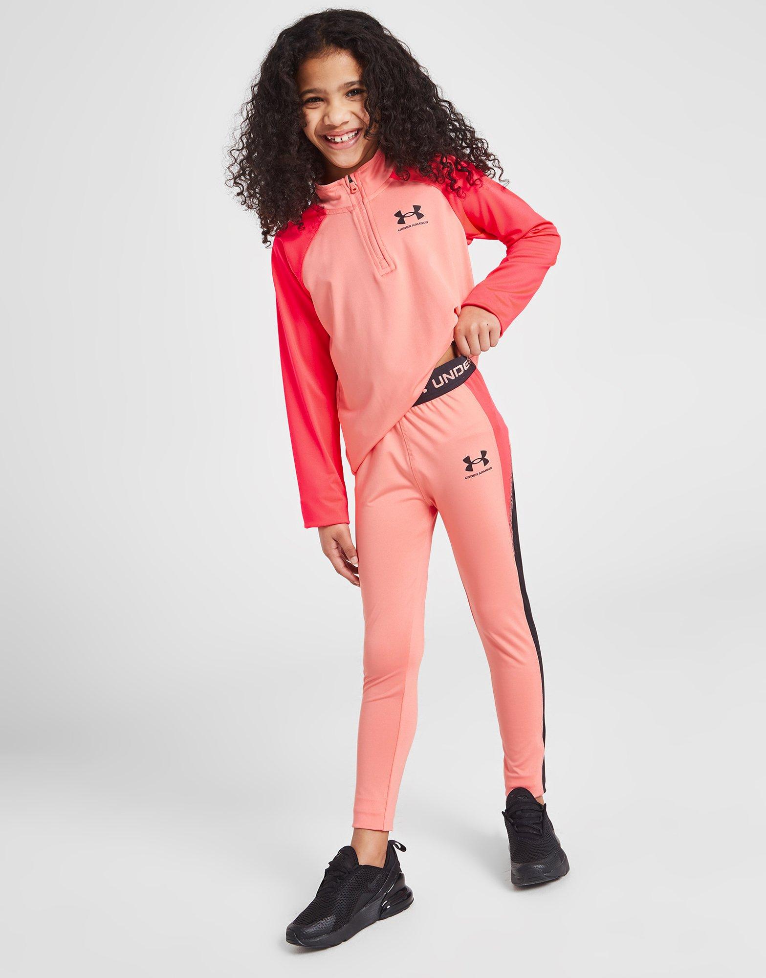 Under Armour Girls' Tech 1/4 Zip Tracksuit Children