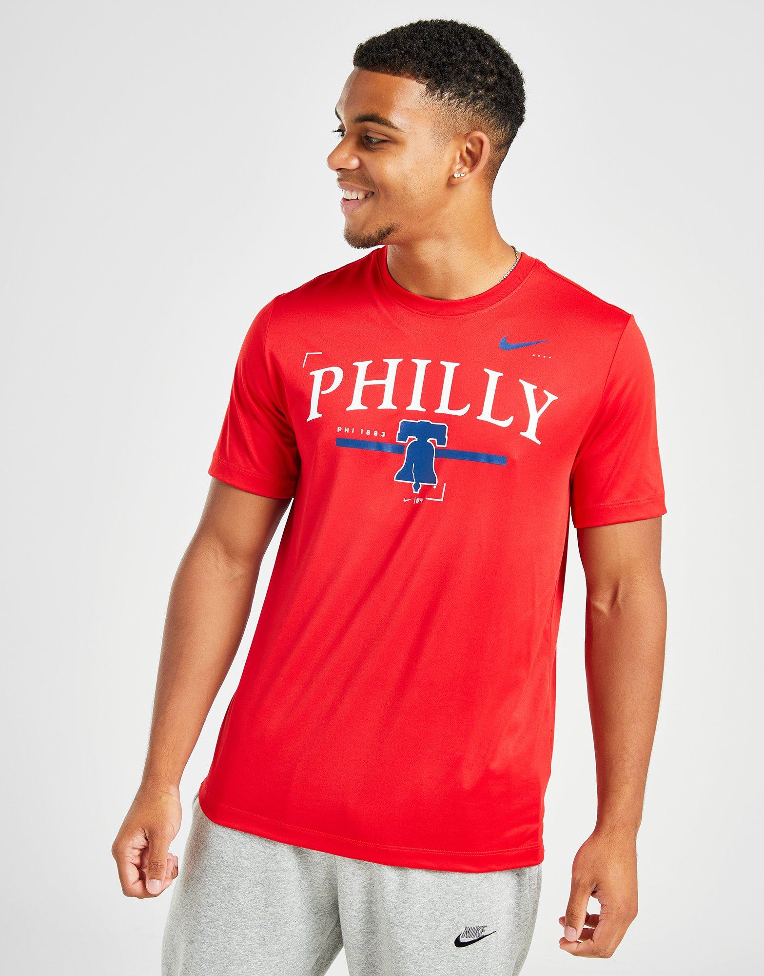 Philadelphia Phillies Women's Classic Logo V-Neck Long Sleeve