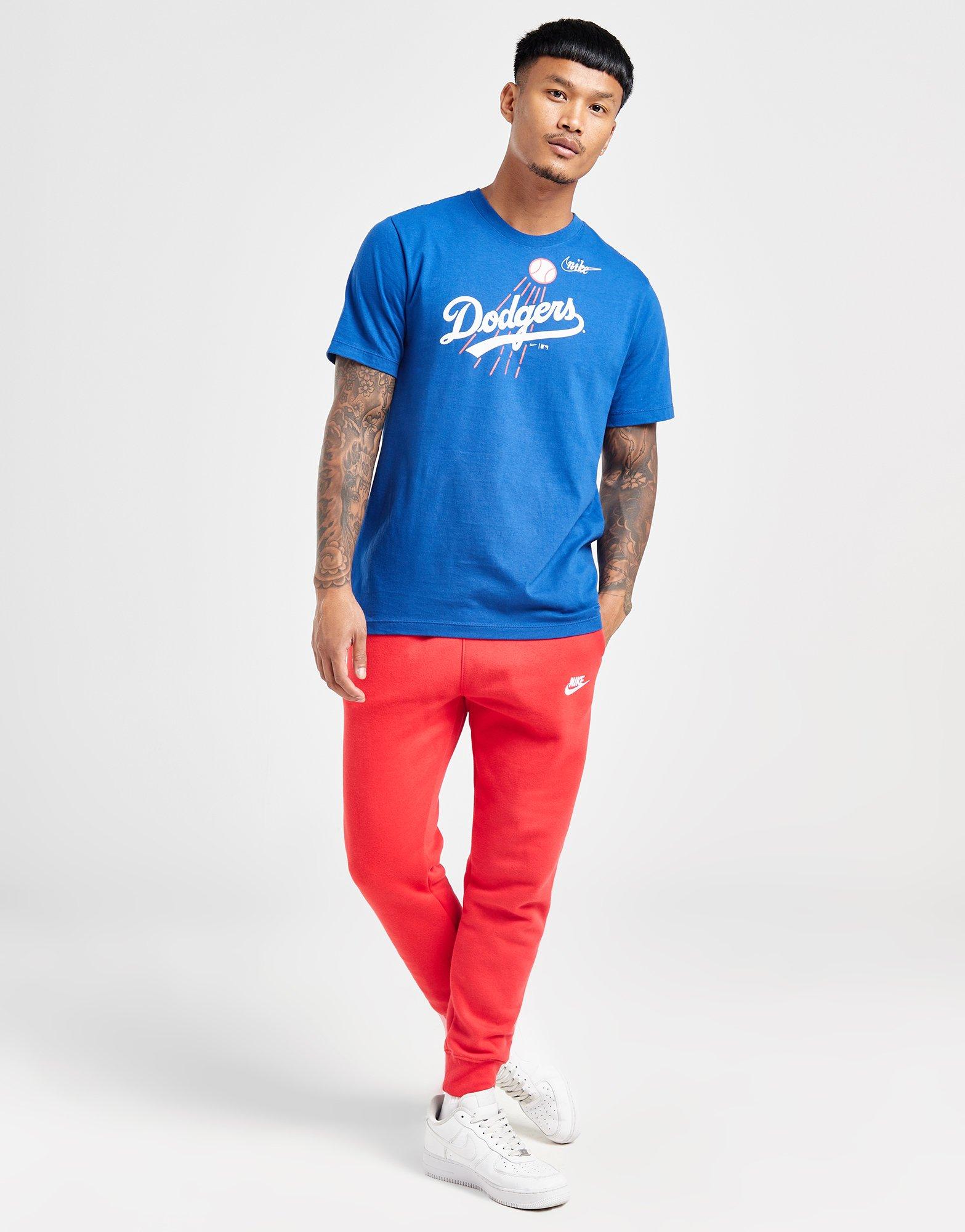 Blue Nike MLB LA Dodgers Wordmark T-Shirt