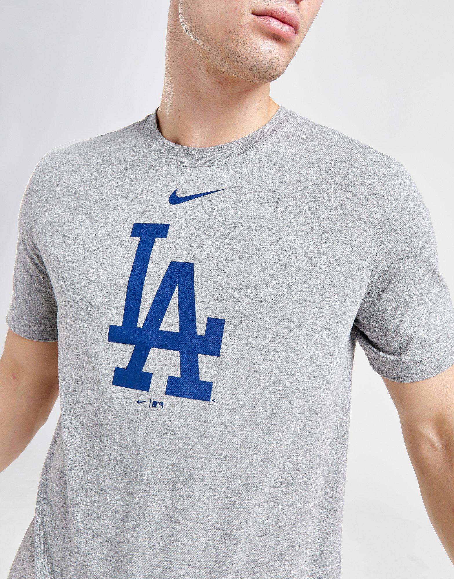 Grey Nike Mlb LA Dodgers T-Shirt