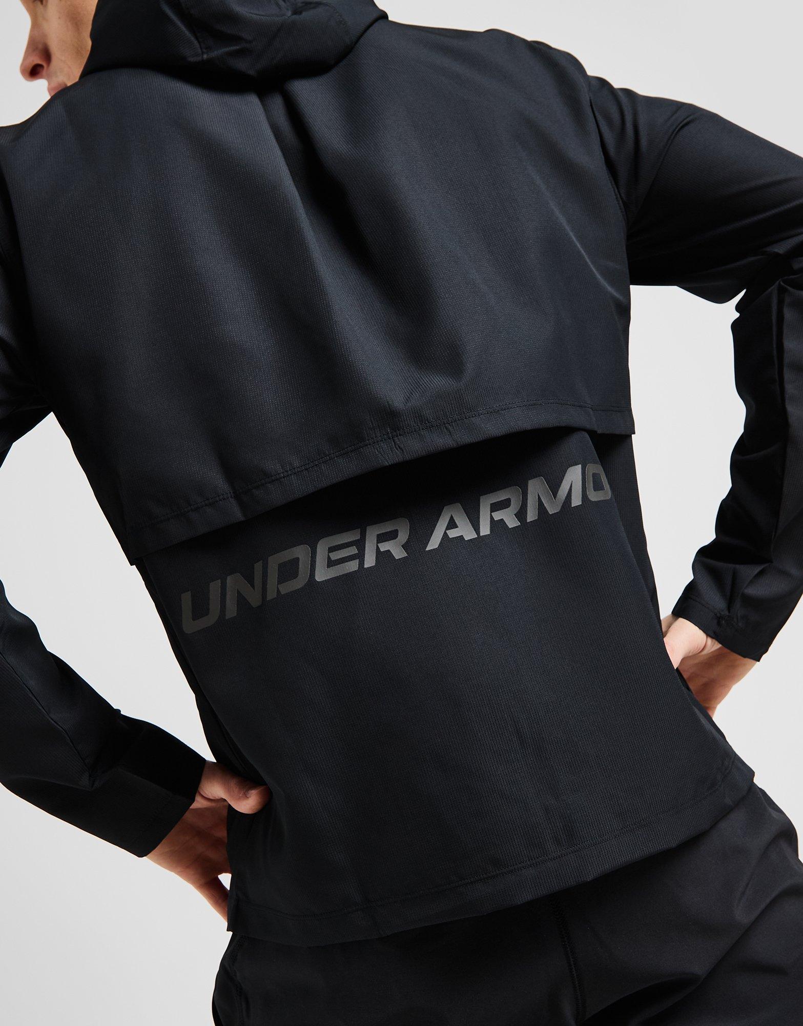 Black Under Armour UA Storm Run Jacket - JD Sports Global